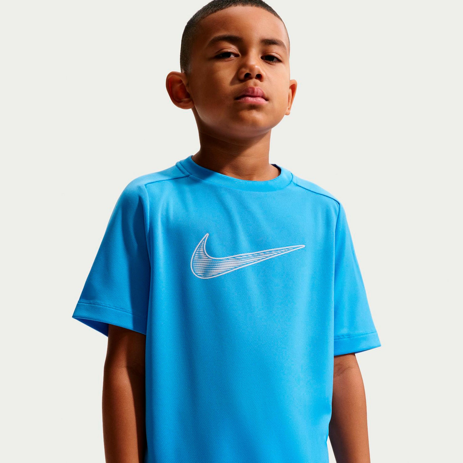Nike Dri-Fit Multi  T-Shirt Jungen-türkis