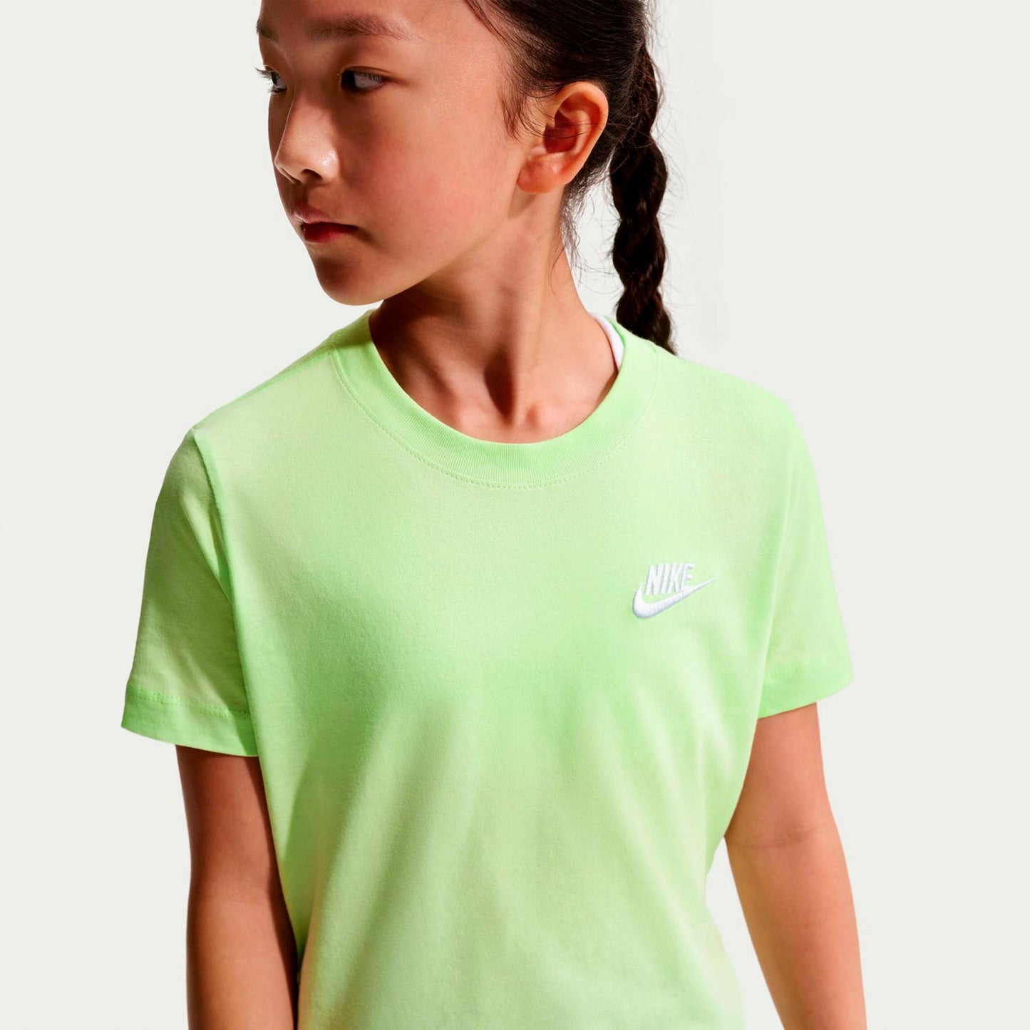 Nike Big Kids T-Shirt Kids - lime
