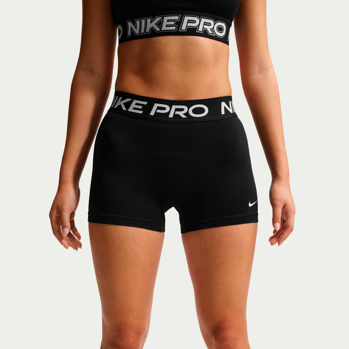 Nike Dri-Fit 365 3in Shorts Damen-schwarz