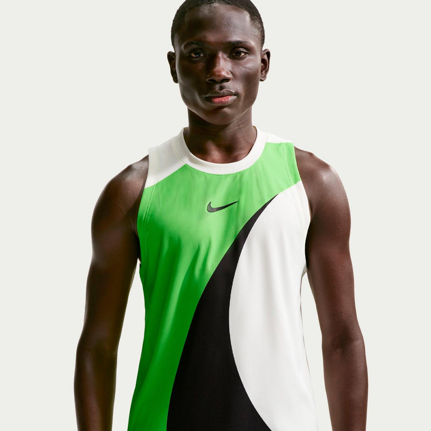 Nike Carlos Alcaraz Court Dri-Fit Advantage Slam Tank top Men-green, white