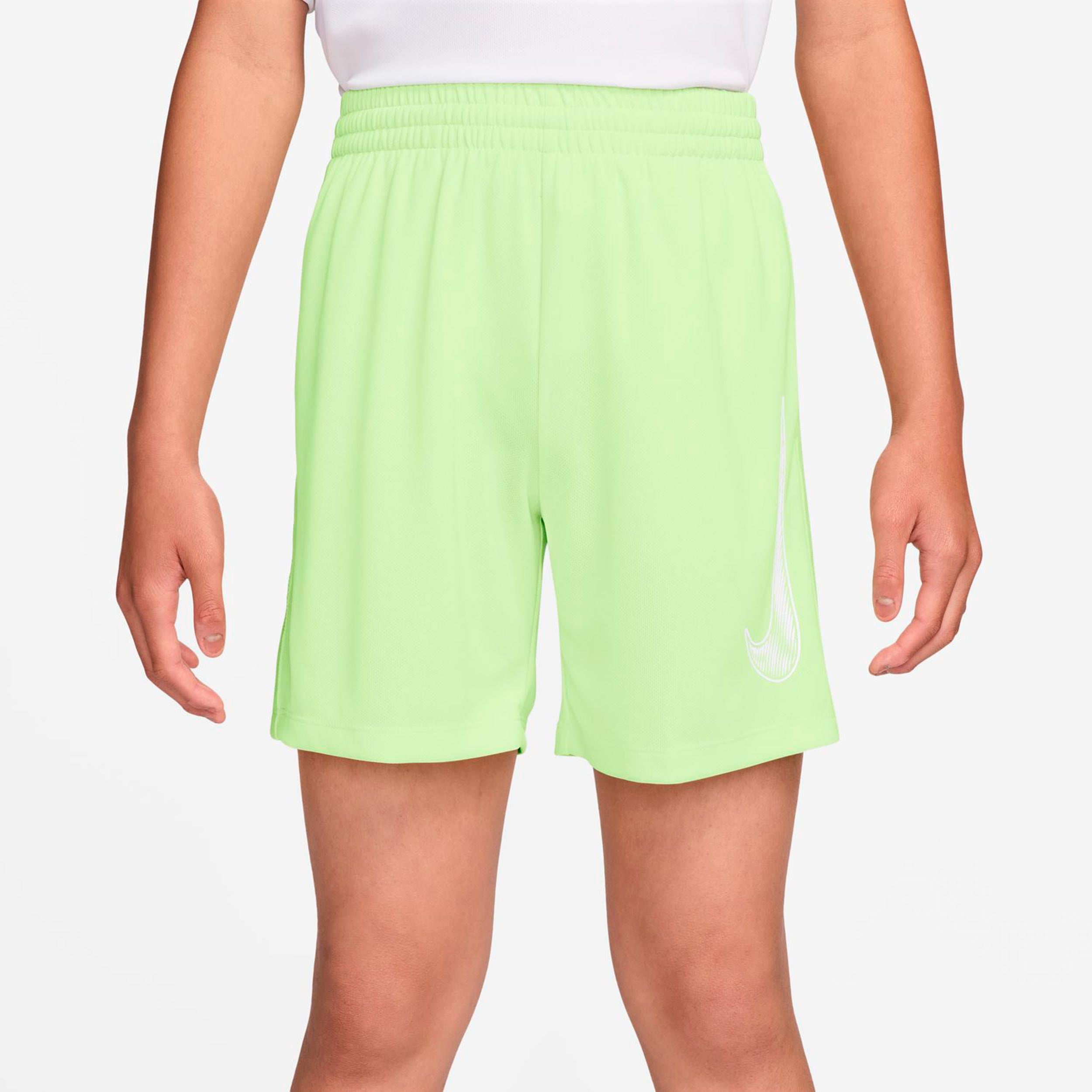 Nike Dri-Fit Multi Shorts Boys-lime