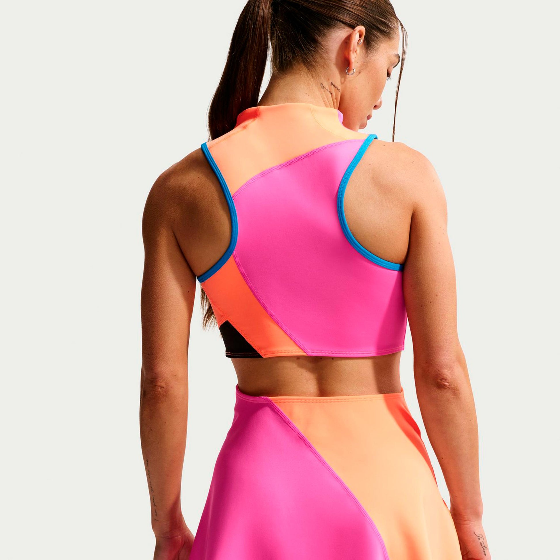 aryna sabalenka pink dress Aryna Sabalenka Court Dri-Fit Slam Dress Women-pink, multicoloured