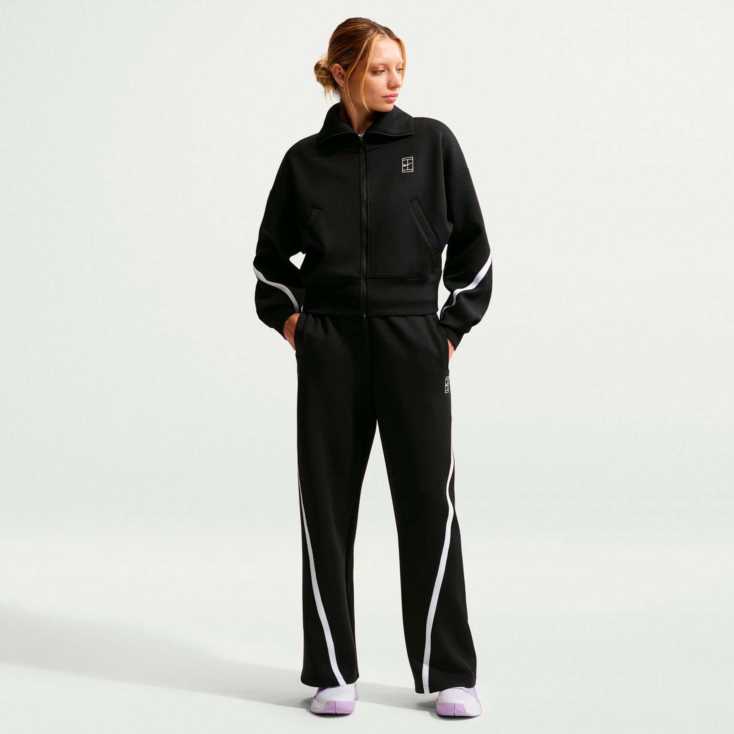 Court Dri-Fit Advantage Training jacket Women-black | Tennis-Point