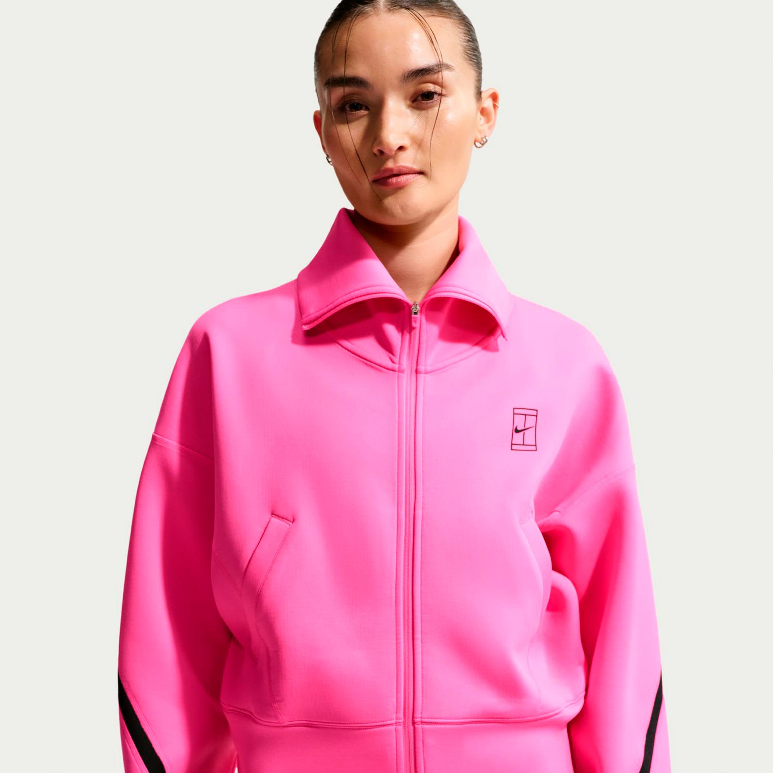 Nike Court Dri-Fit Advantage  Training jacket Women-berry