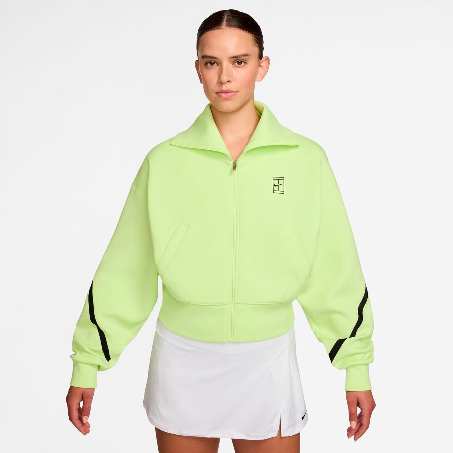 Nike Court Dri-Fit Advantage  Training jacket Women-lime