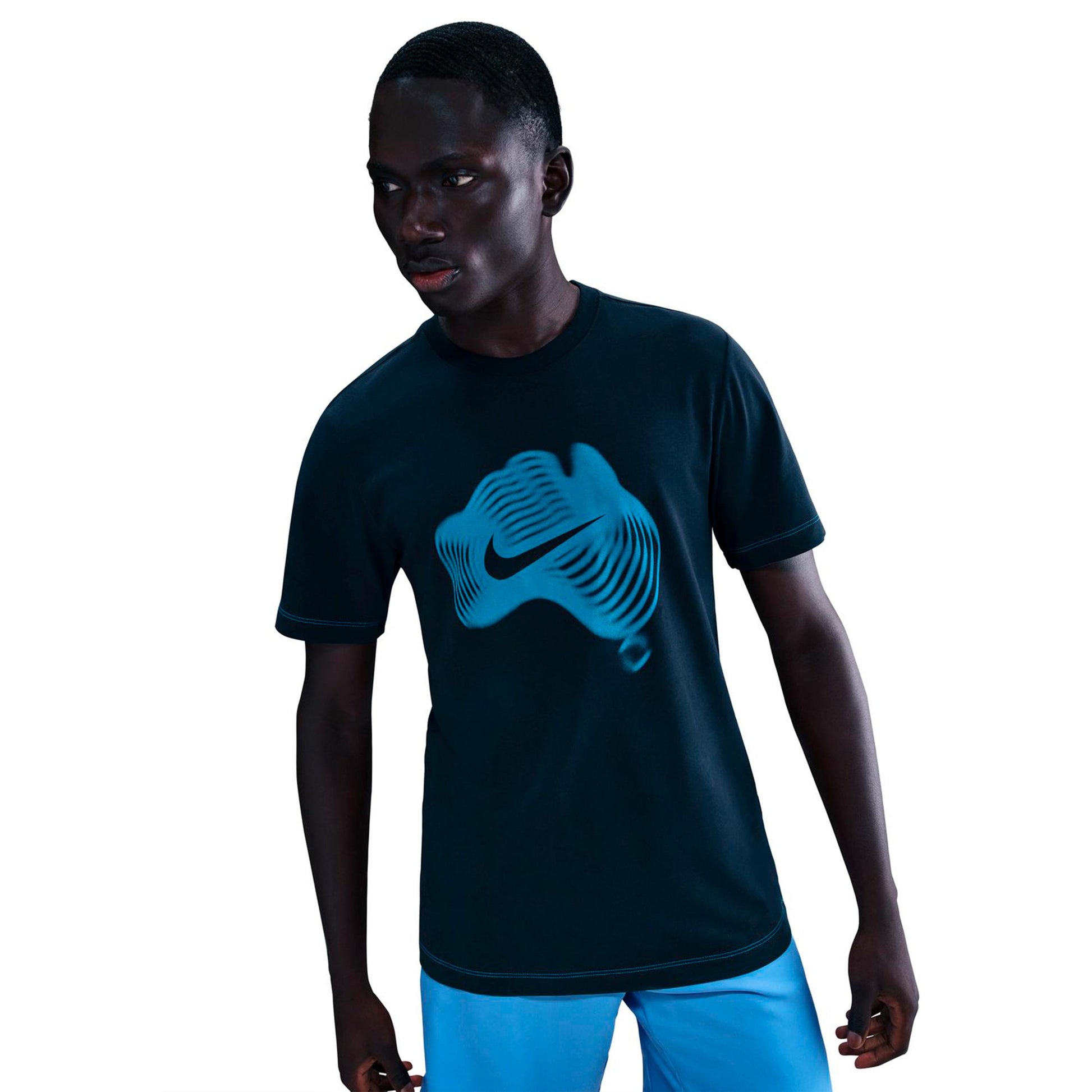 Nike Court Dri-Fit T-Shirt Men-dark blue