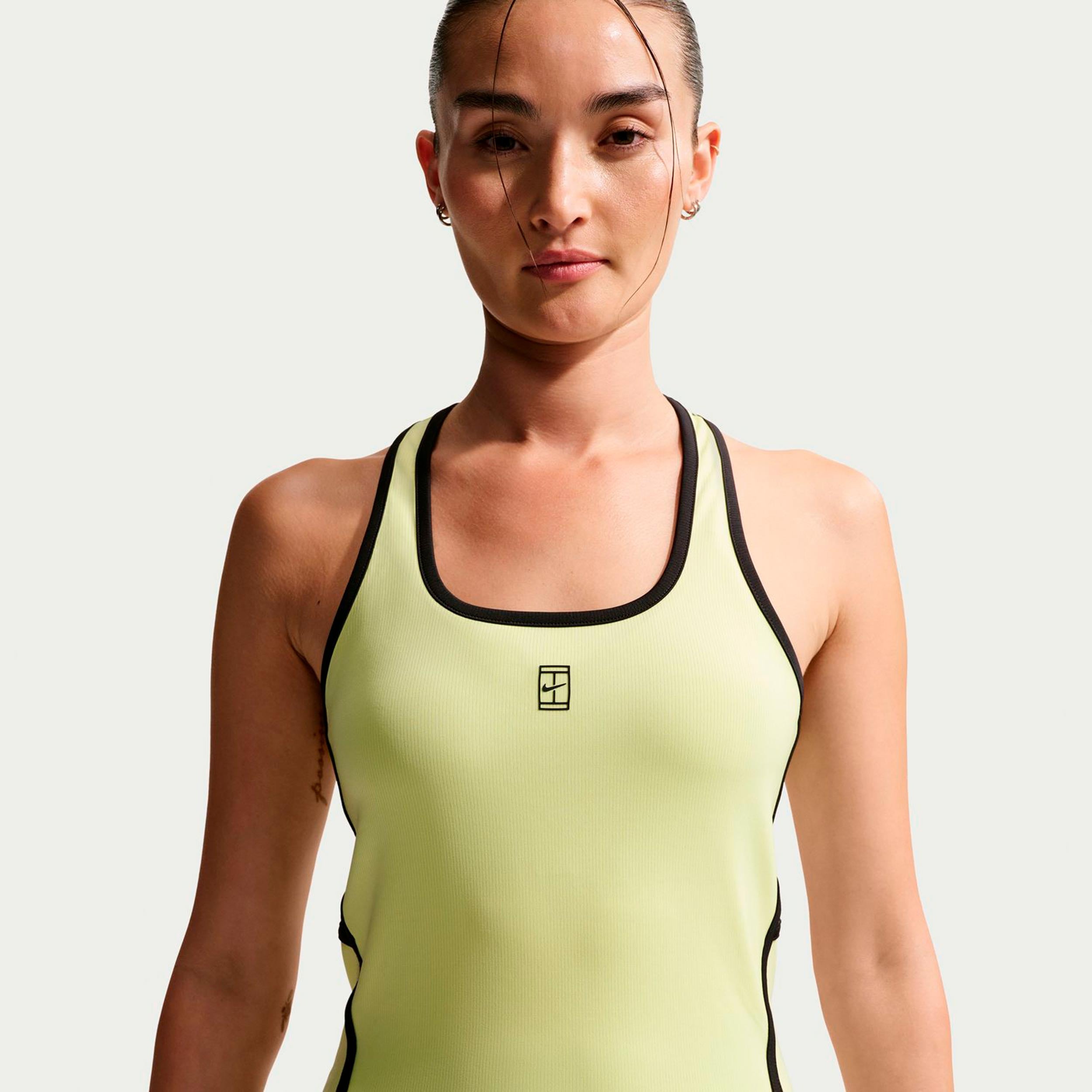 Nike Court Dri-Fit Advantage Tank top Women-lime