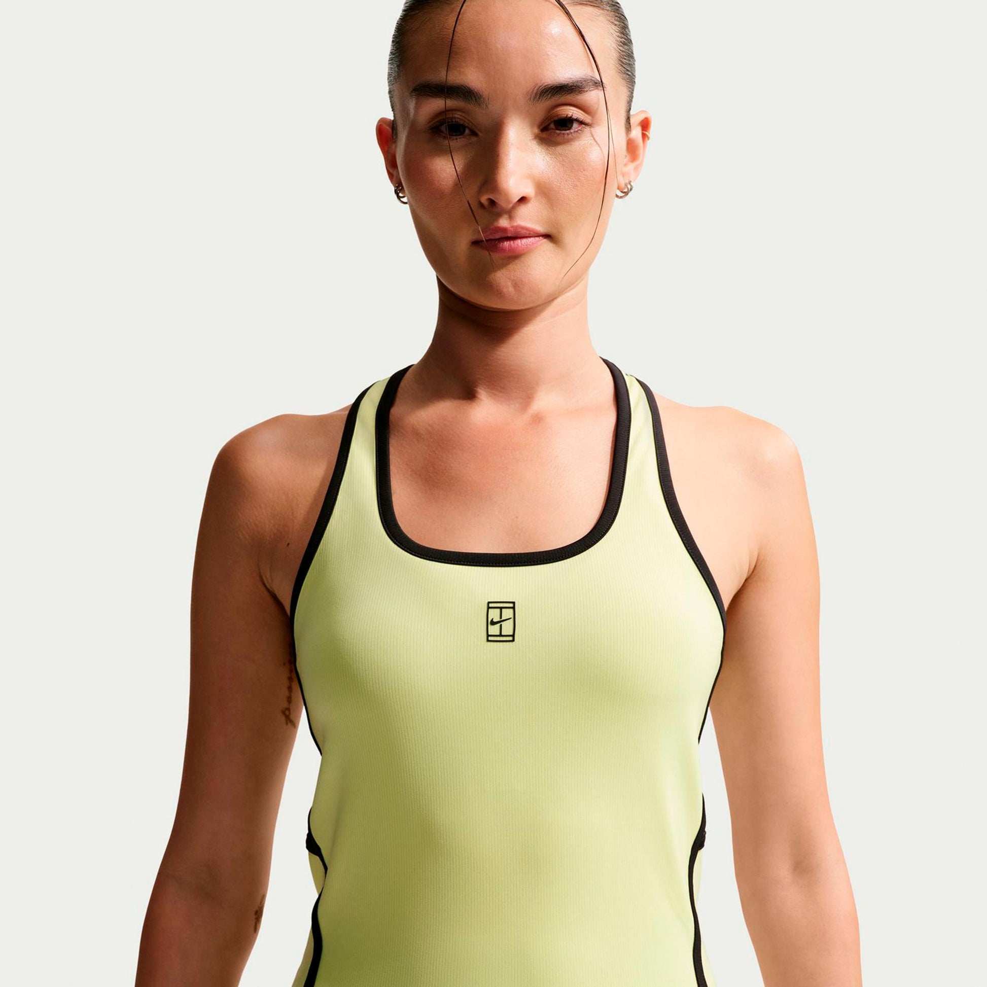 Nike Court Dri-Fit Advantage Tank top Women-lime