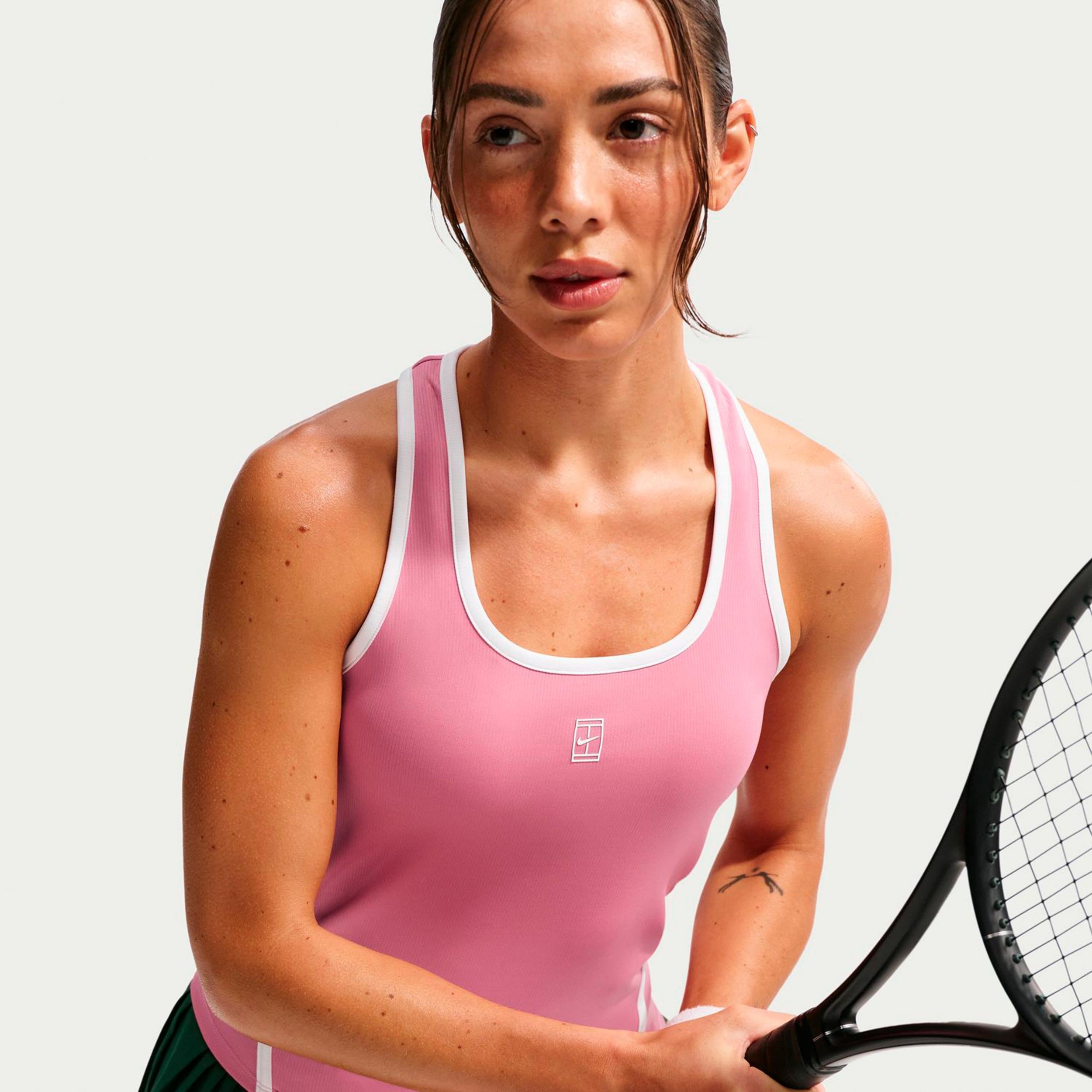 Court Dri-Fit Advantage Tank Top Women - pink | Tennis-Point