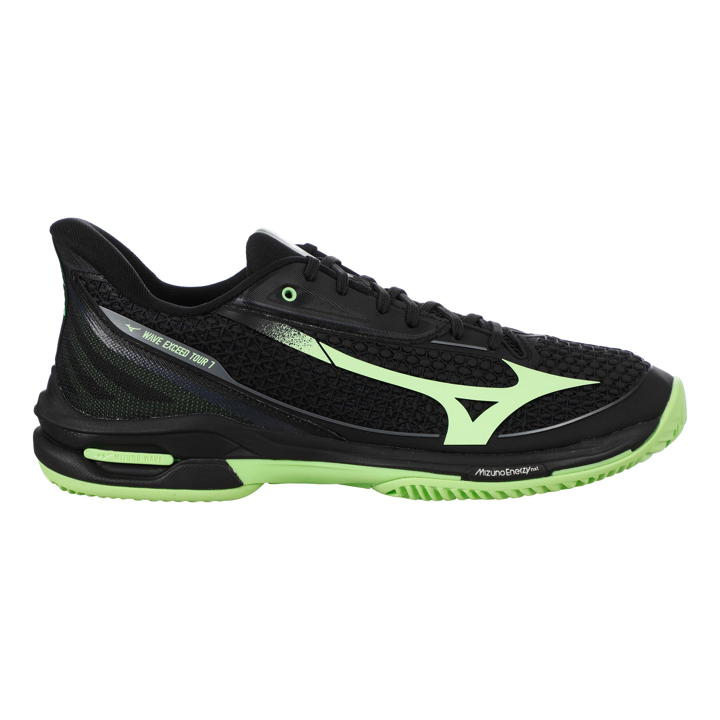 Mizuno Wave Exceed Tour 7 Padel shoe Men - black, neon green