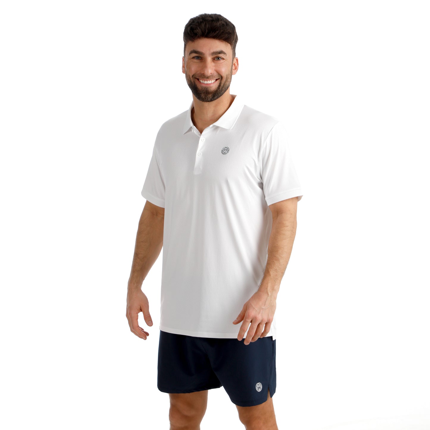BIDI BADU Crew 2.0 Polo Men-white