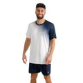 Crew 2.0 T-Shirt Men-dark blue, white