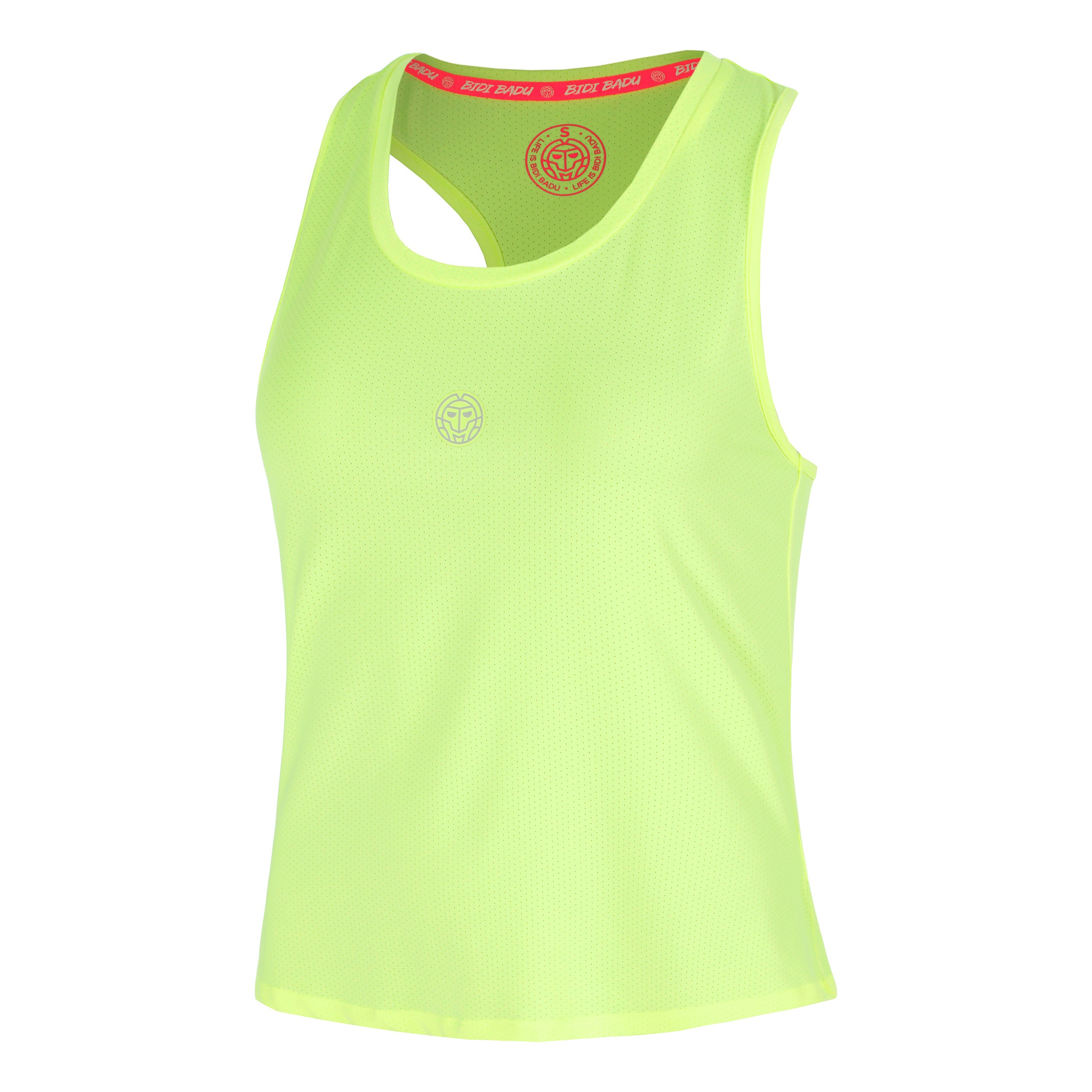 BIDI BADU Out of Control Racerback Tank Top Women - neon yellow