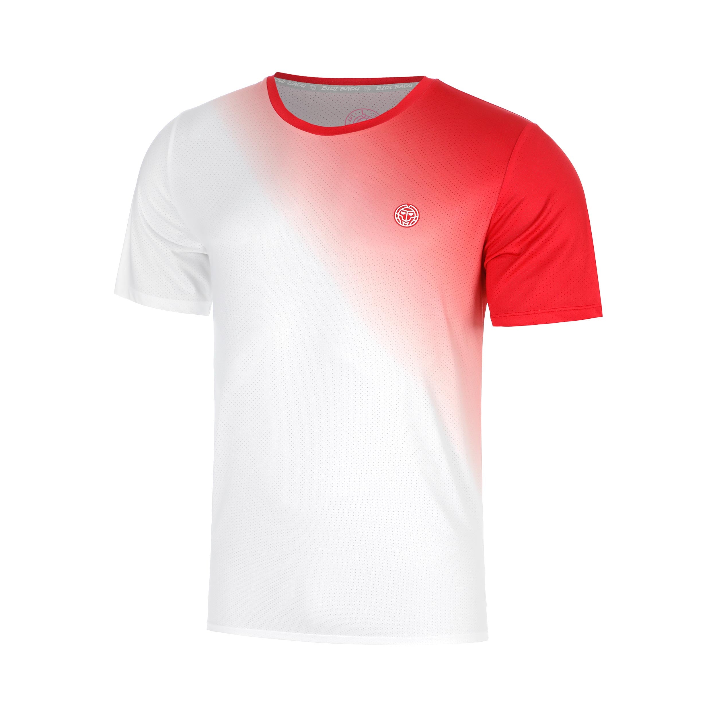 BIDI BADU Crew Fade T-Shirt Boys-red, white