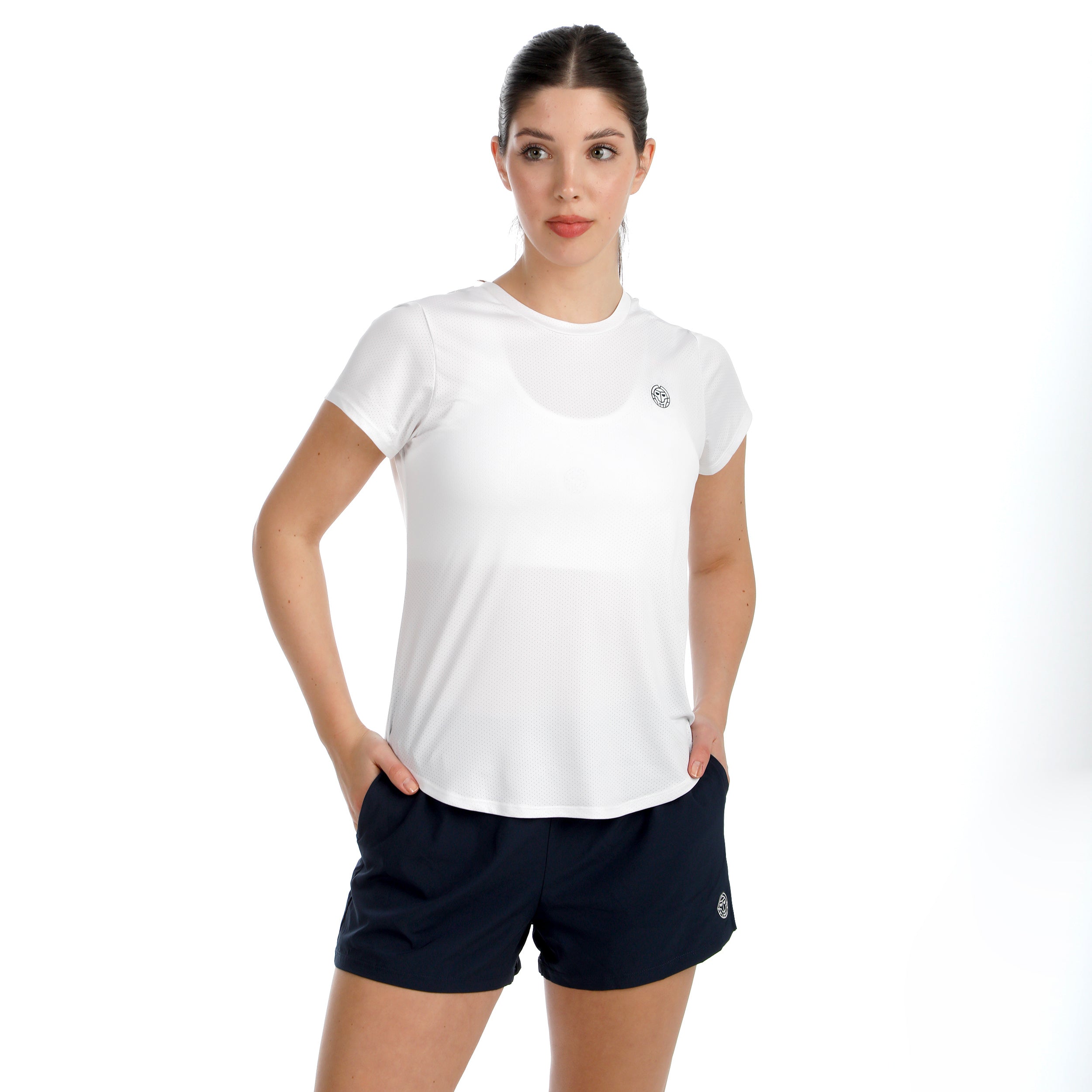 BIDI BADU Crew 2.0 T-Shirt Women-white