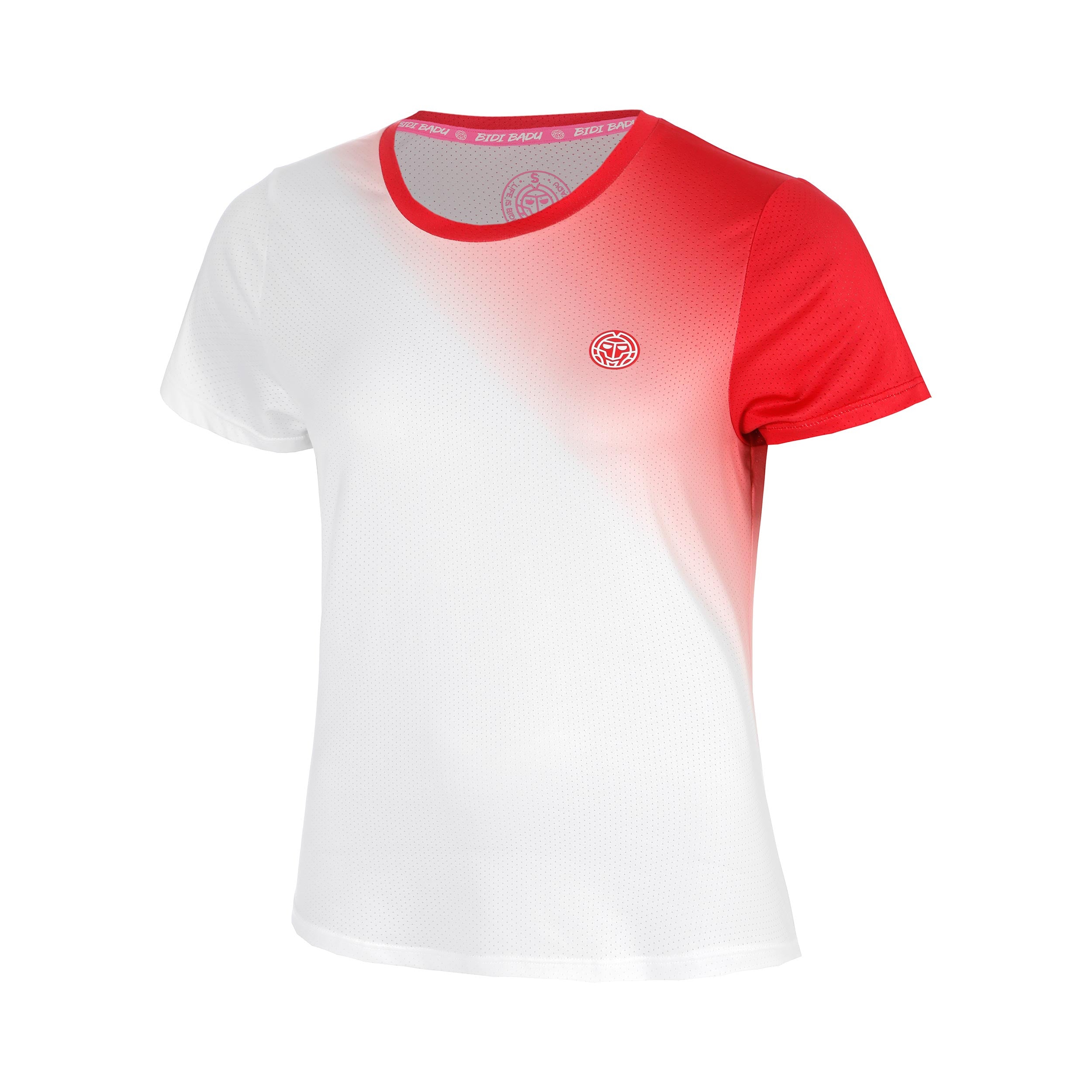 BIDI BADU Crew 2.0 Fade T-Shirt Girls-red