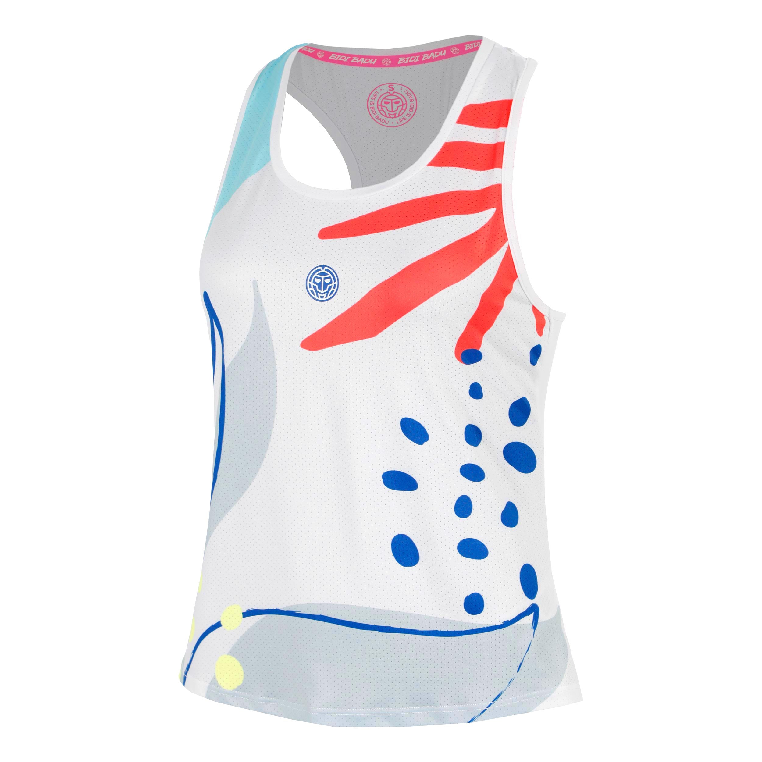 BIDI BADU Hey Laguna Racerback
 Tank top Women-white, multicoloured