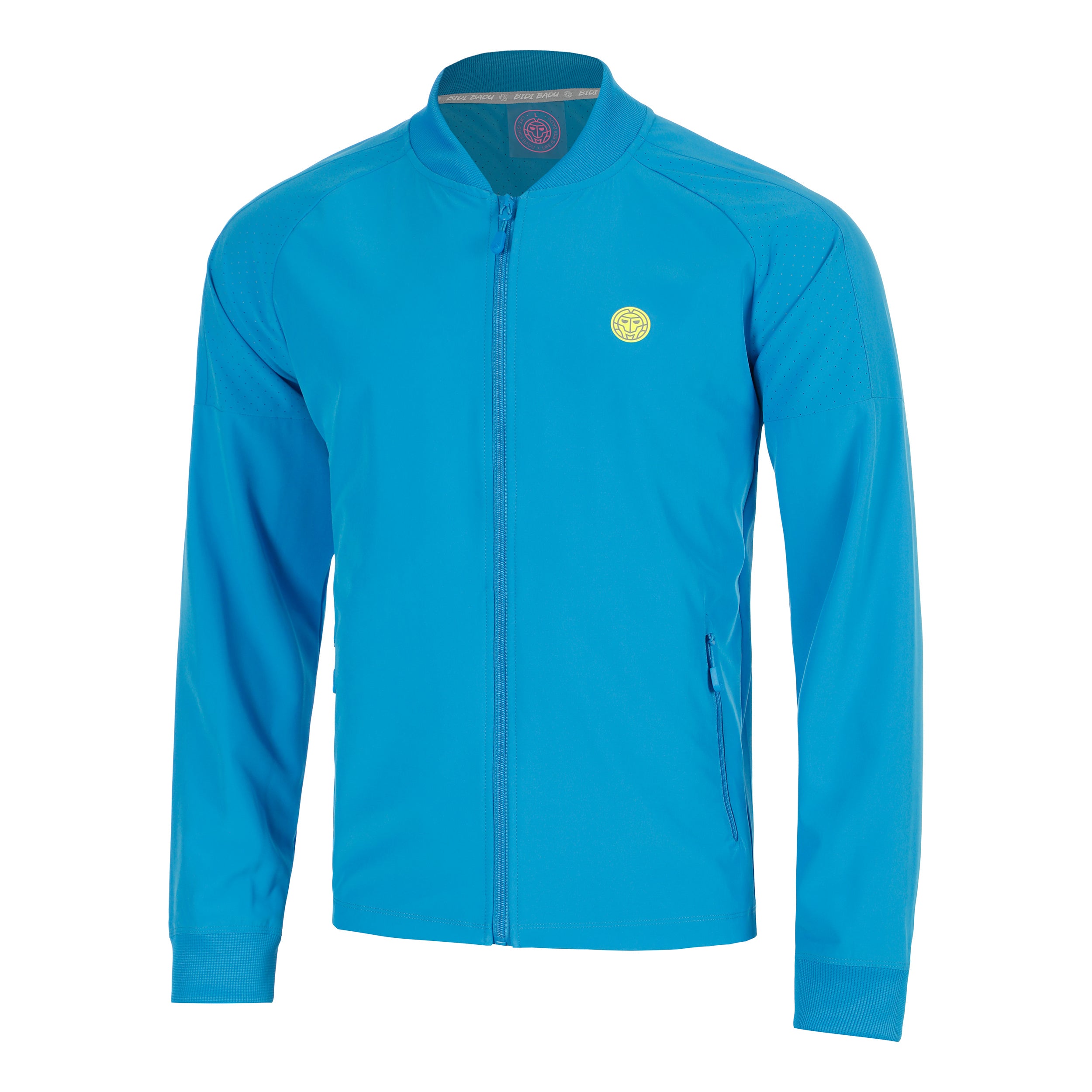 BIDI BADU Out of Control Jacket Training jacket Men - blue, neon yellow