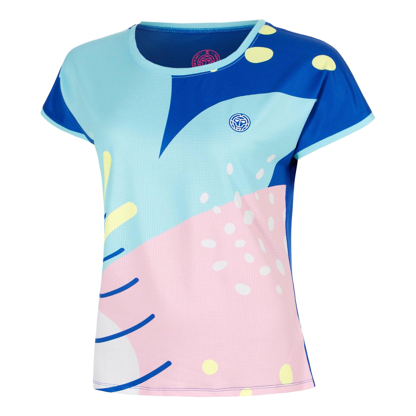 BIDI BADU Hey Laguna T-Shirt Women-blue, multicoloured