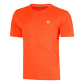 Solid T-Shirt Herren-koralle