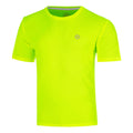 Solid T-Shirt Herren-neongelb