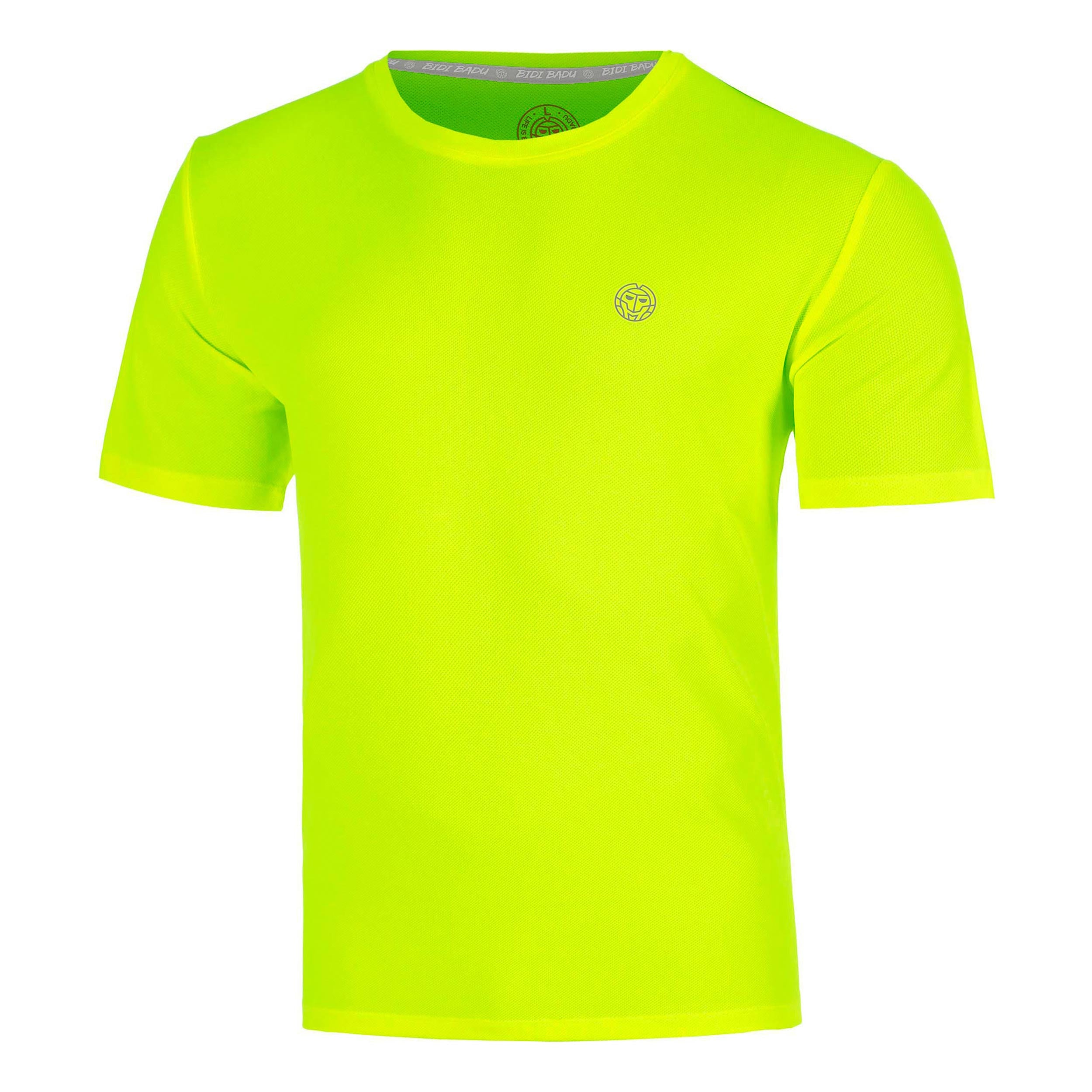 BIDI BADU Solid T-Shirt Men-neon yellow