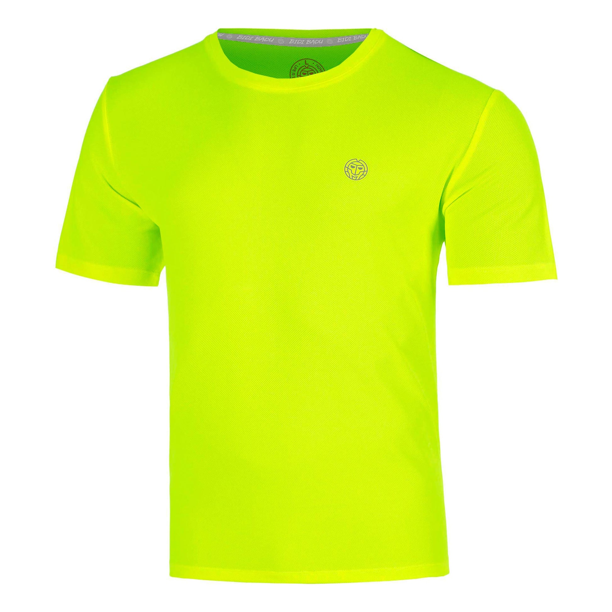 BIDI BADU Solid T-Shirt Men-neon yellow