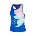 Hey Laguna Racerback Tank-Top Mädchen - blau, mehrfarbig