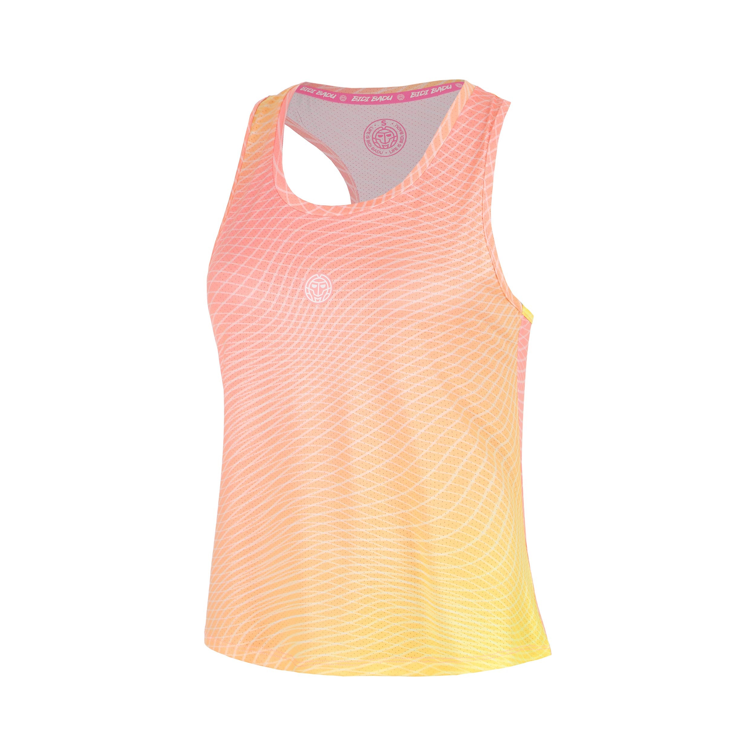BIDI BADU Out of Control Racerback Tank-Top Mädchen-pink, neongelb