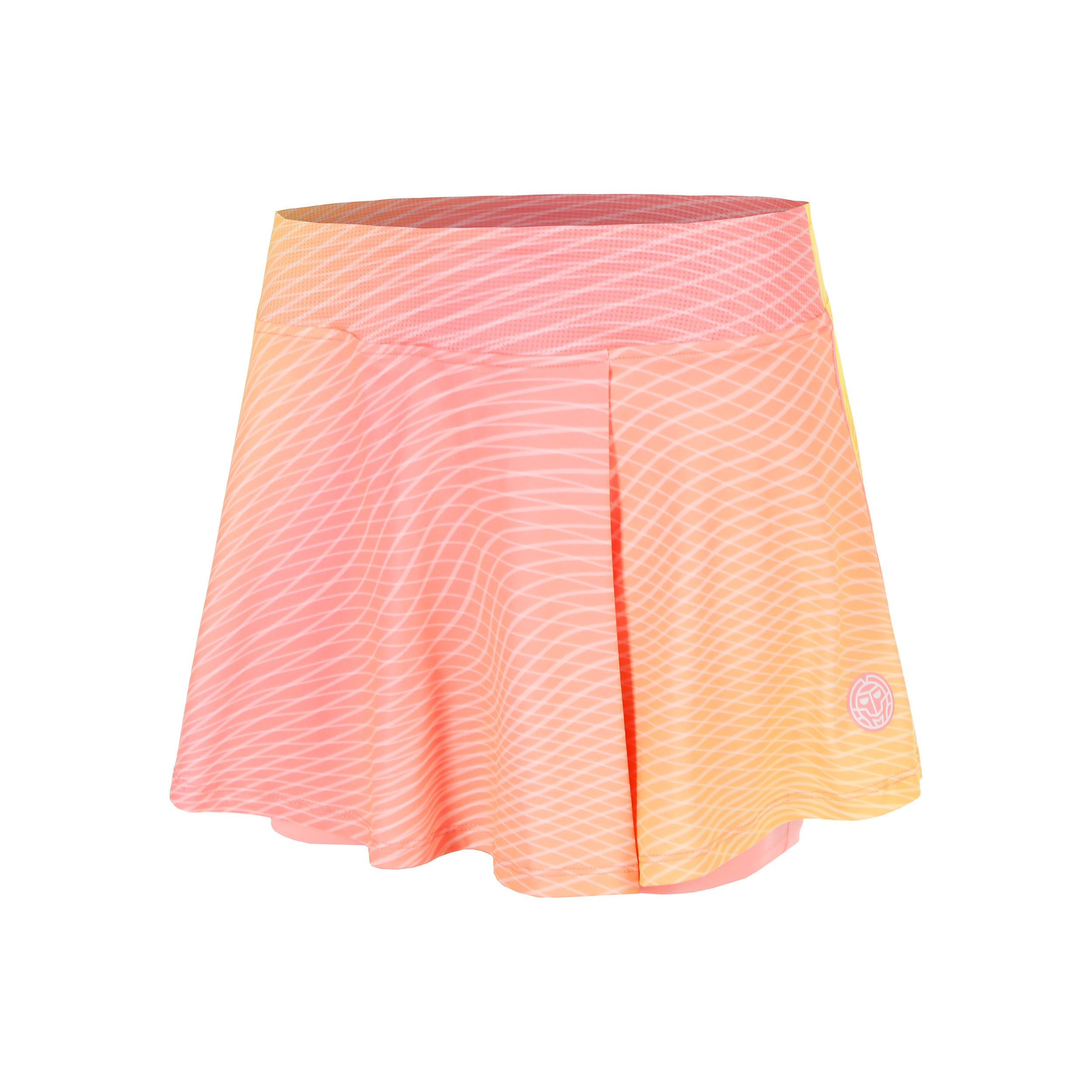 BIDI BADU Out of Control Wavy Skirt Girls-pink, neon yellow