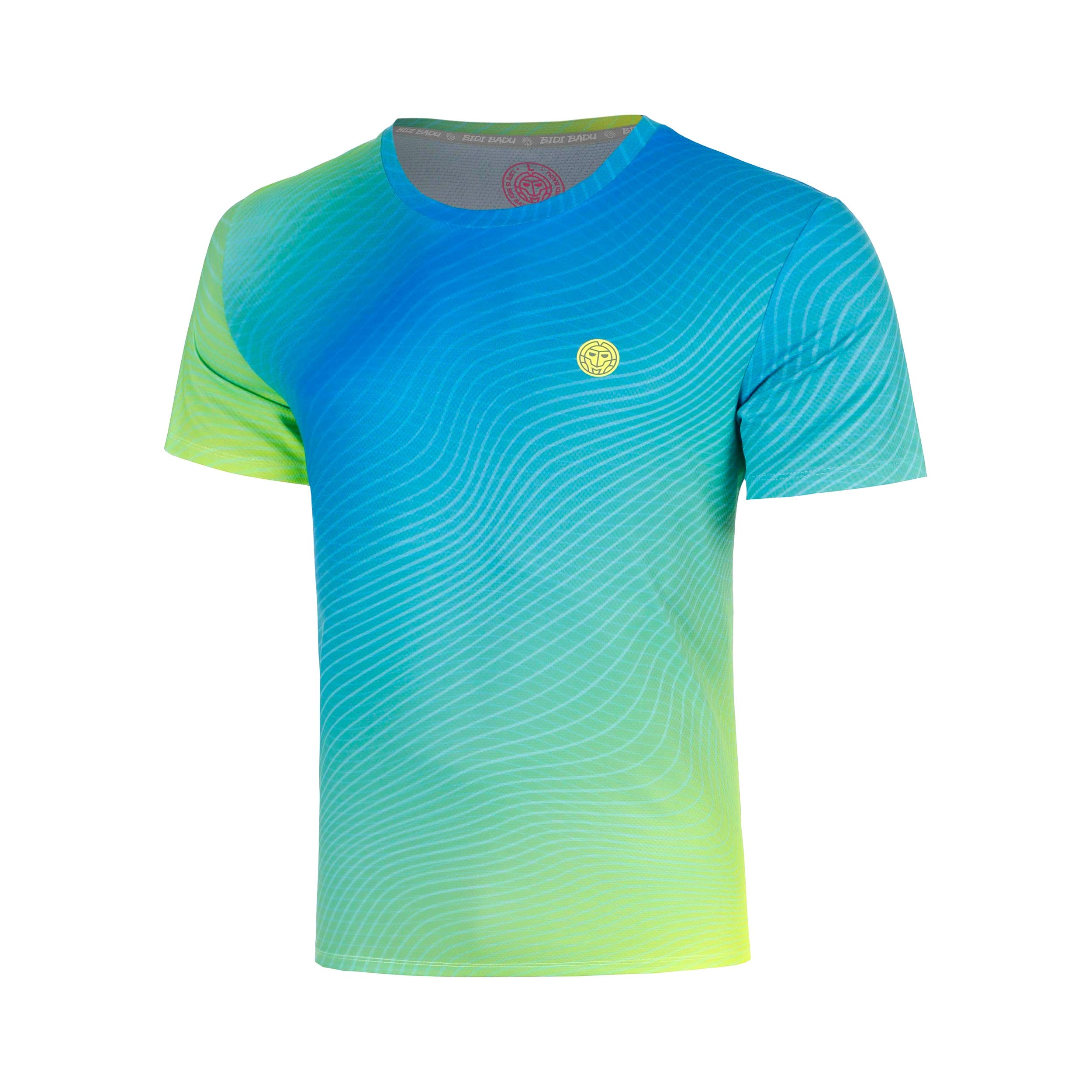BIDI BADU Out of Control T-Shirt Boys-blue, neon yellow