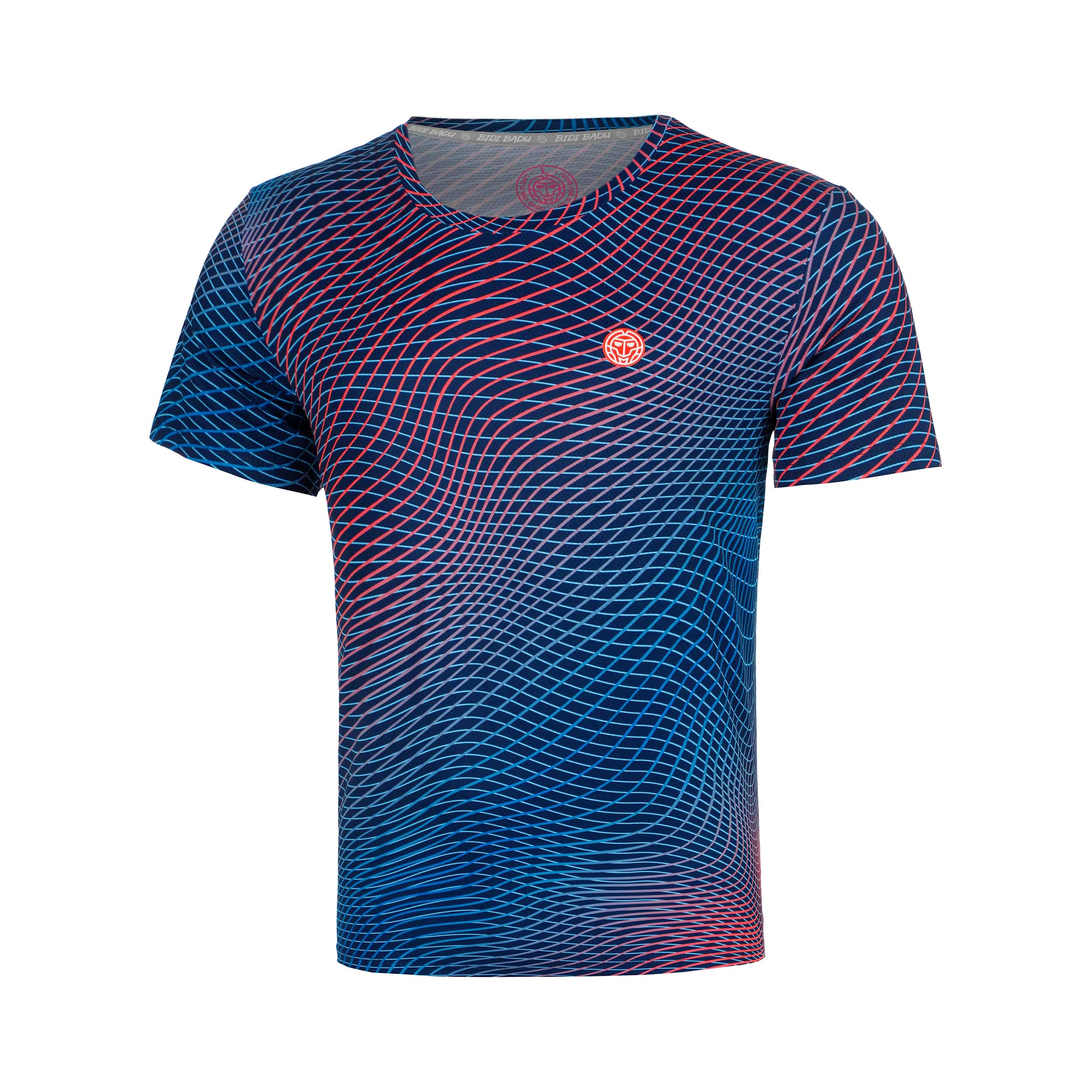 BIDI BADU Out of Control T-Shirt Boys-dark blue, coral