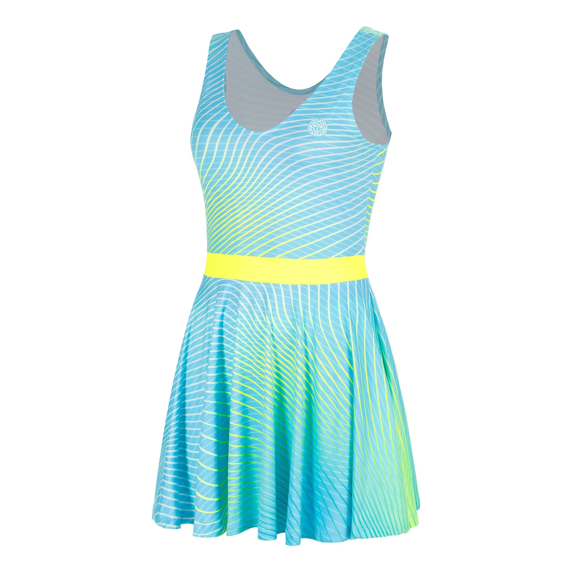 Out of Control Dress Women-light blue, neon yellow | Tennis-Point Out of Control Dress Women-light blue, neon yellow | Tennis-Point