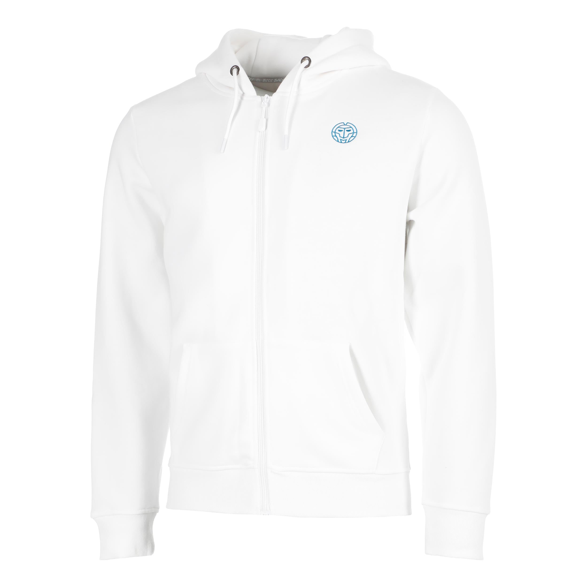 BIDI BADU Hey Laguna Backprint Zip Hoody Men-white
