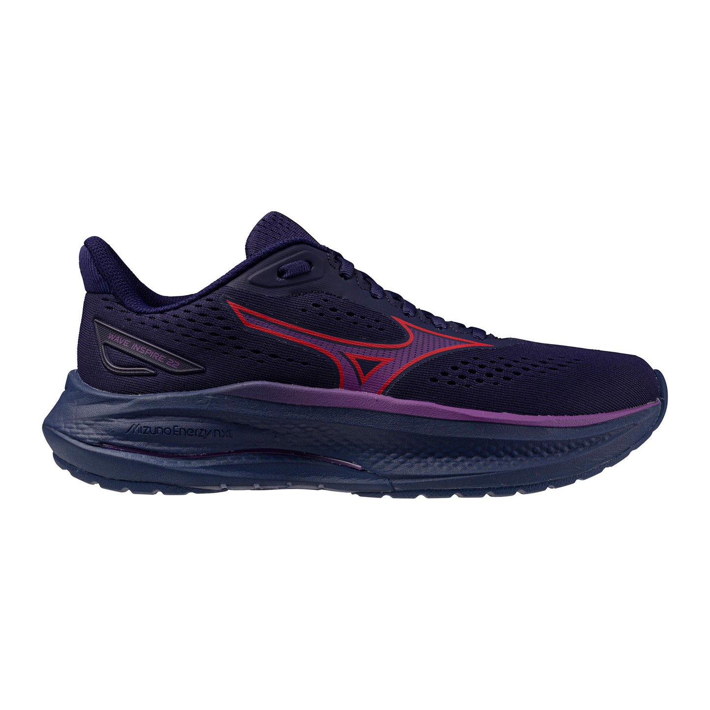Mizuno Wave Inspire 22  Stability running shoe Women - dark blue, lilac
