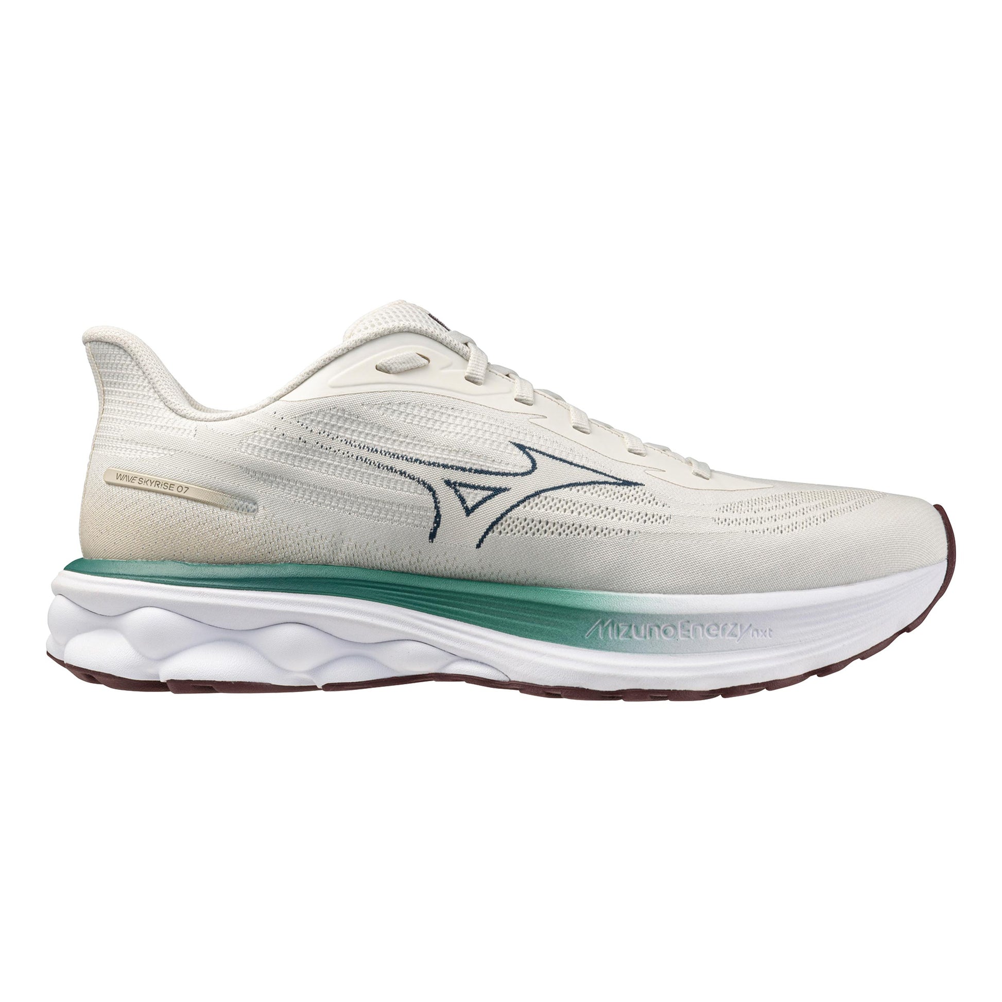 Mizuno Wave Skyrise 7                      Neutralschuh Herren-weiß, grün
