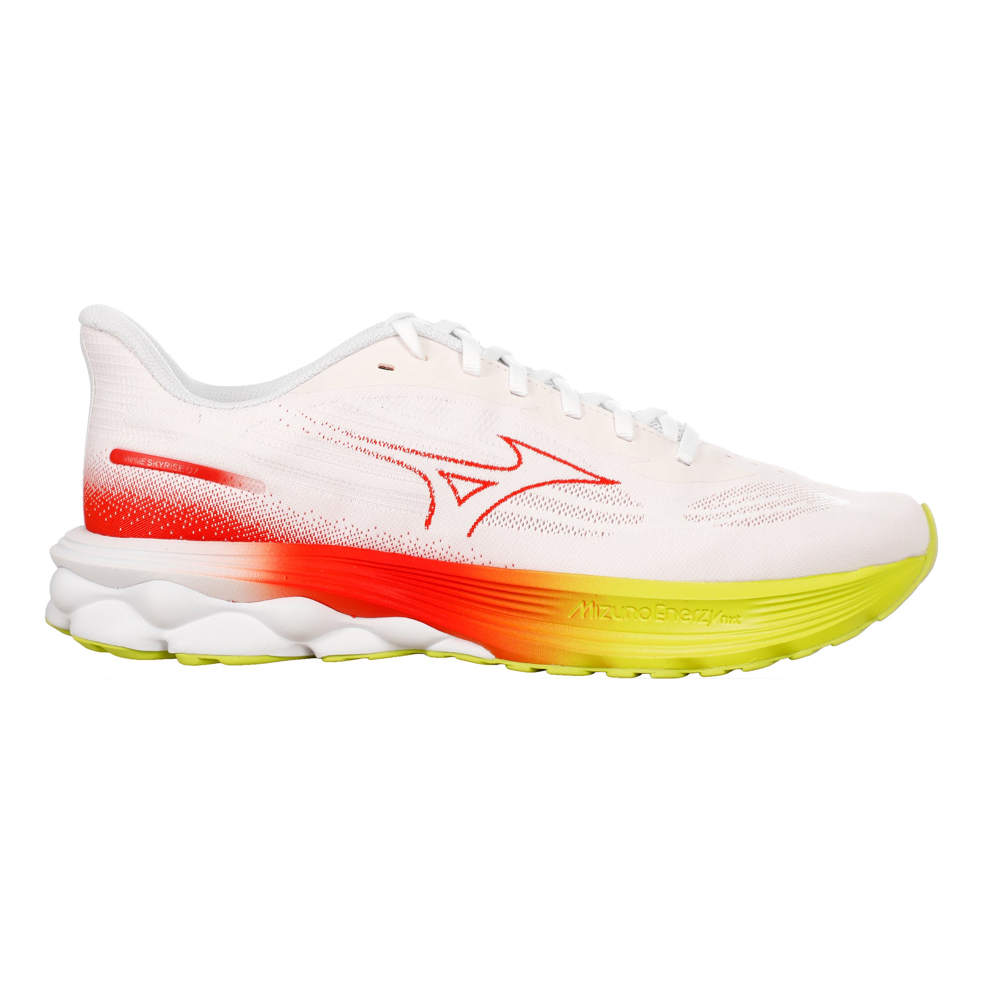 Mizuno Wave Skyrise 7  Neutral running shoe Men - white, orange