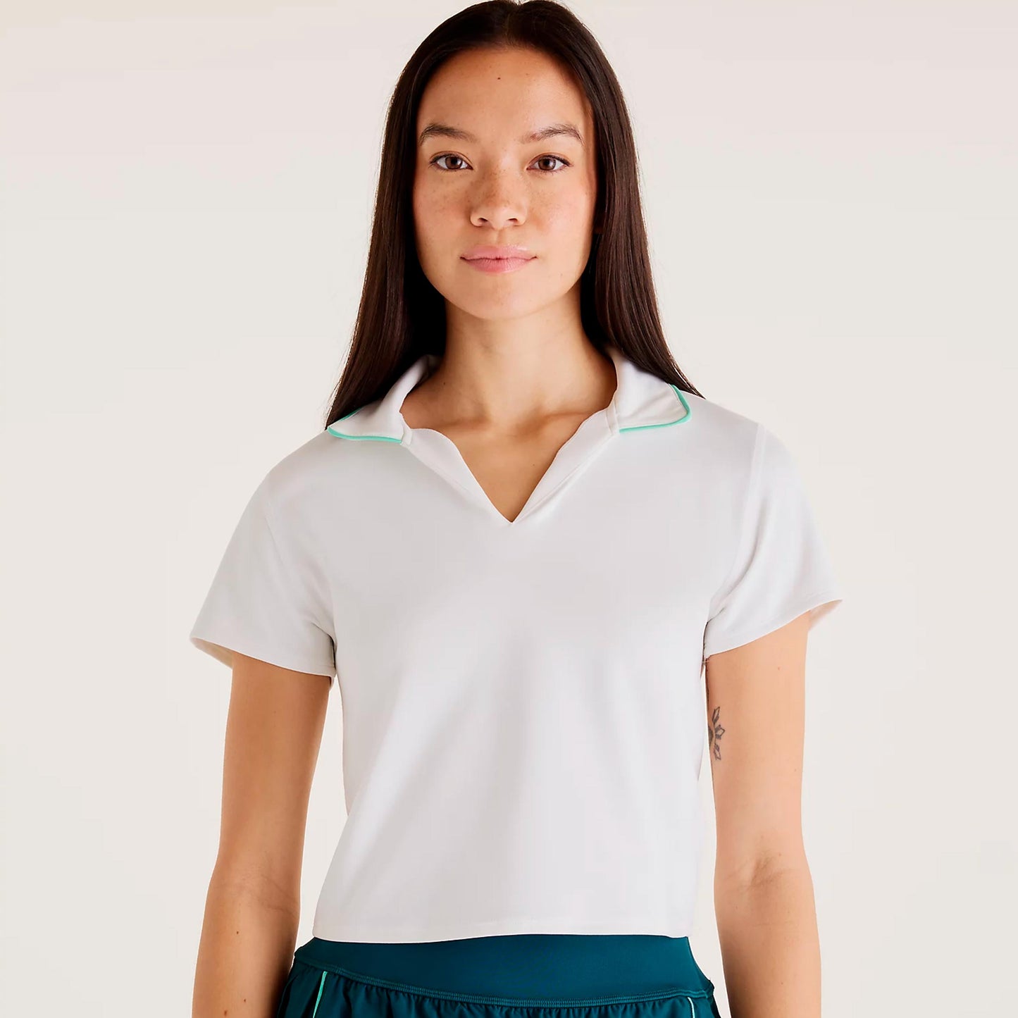 New Balance Tournament T-Shirt Women-white, green