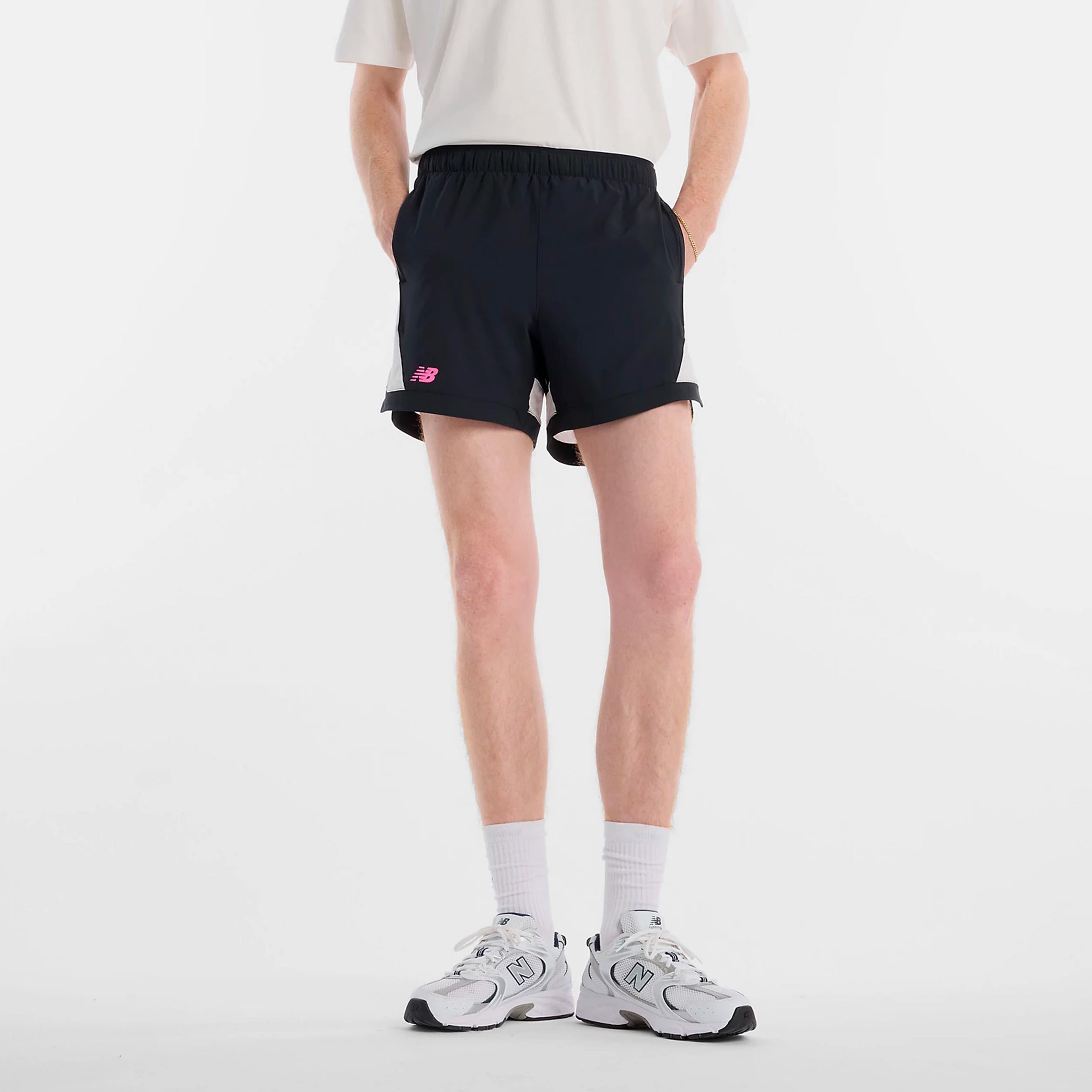 New Balance Tournament Novelty Shorts Men-black, white