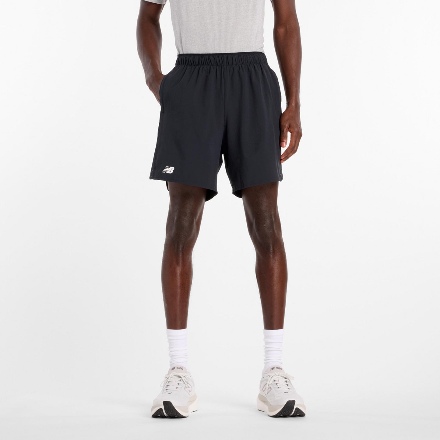 New Balance Tournament Shorts Men-black, white