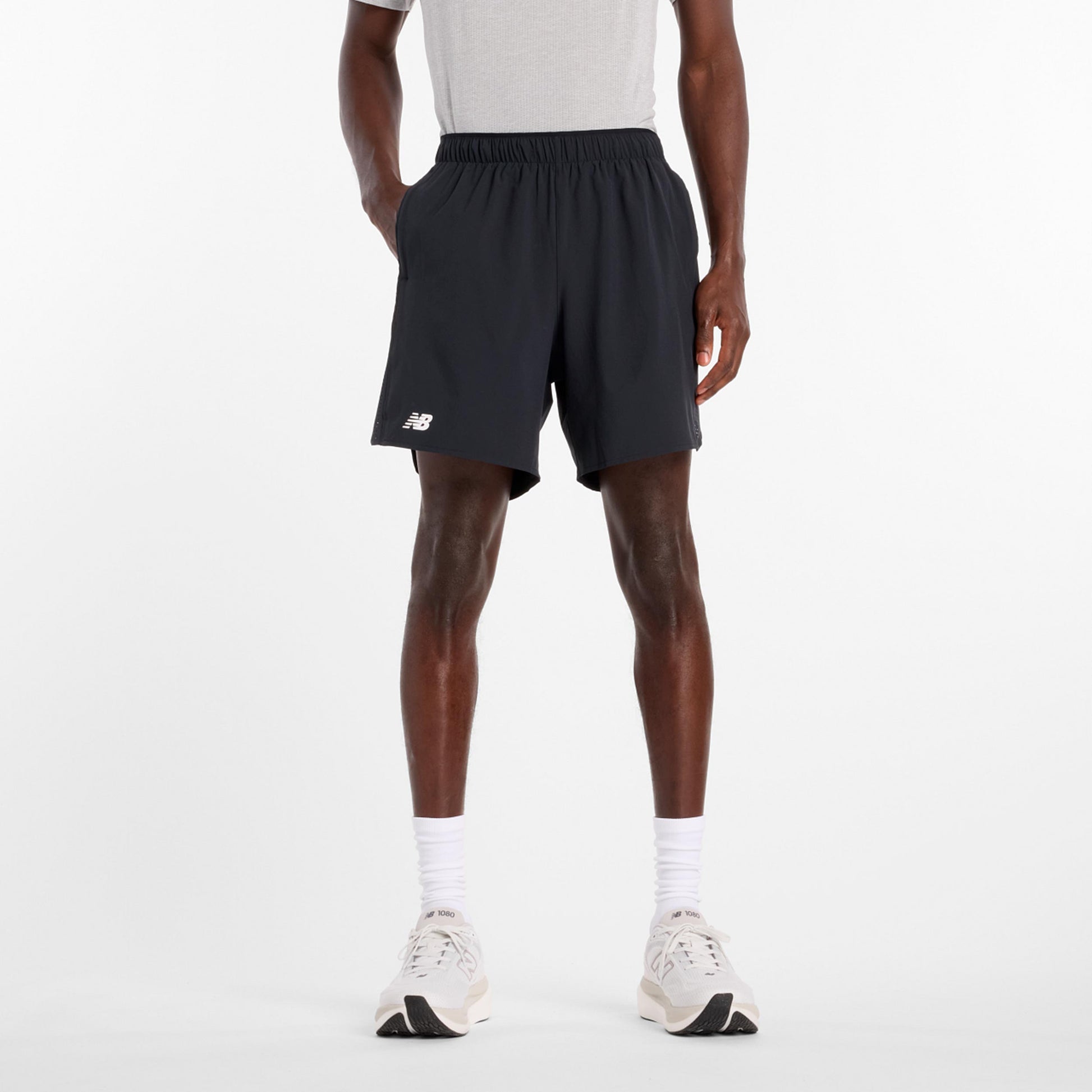 New Balance Tournament Shorts Men-black, white