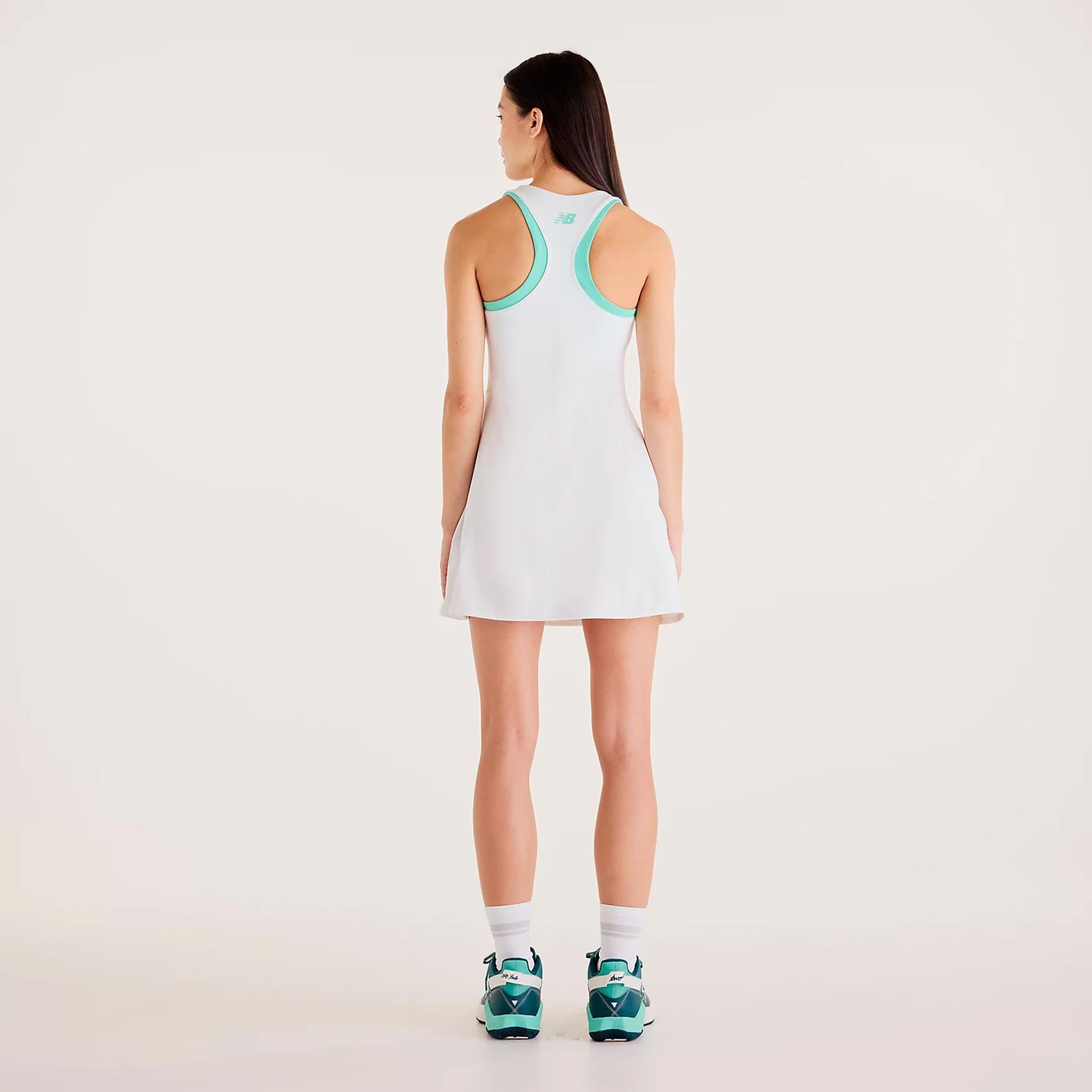 green white tennis dress Taft Tennis Dress in Grass Court Green Gingham 9/10