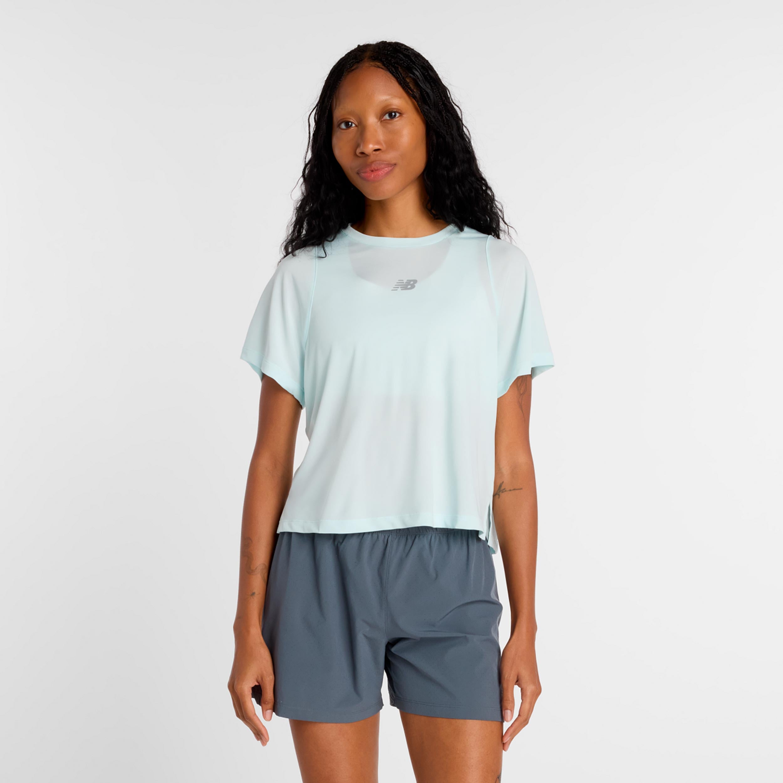 New Balance Infinity Propel T-Shirt Women - light blue