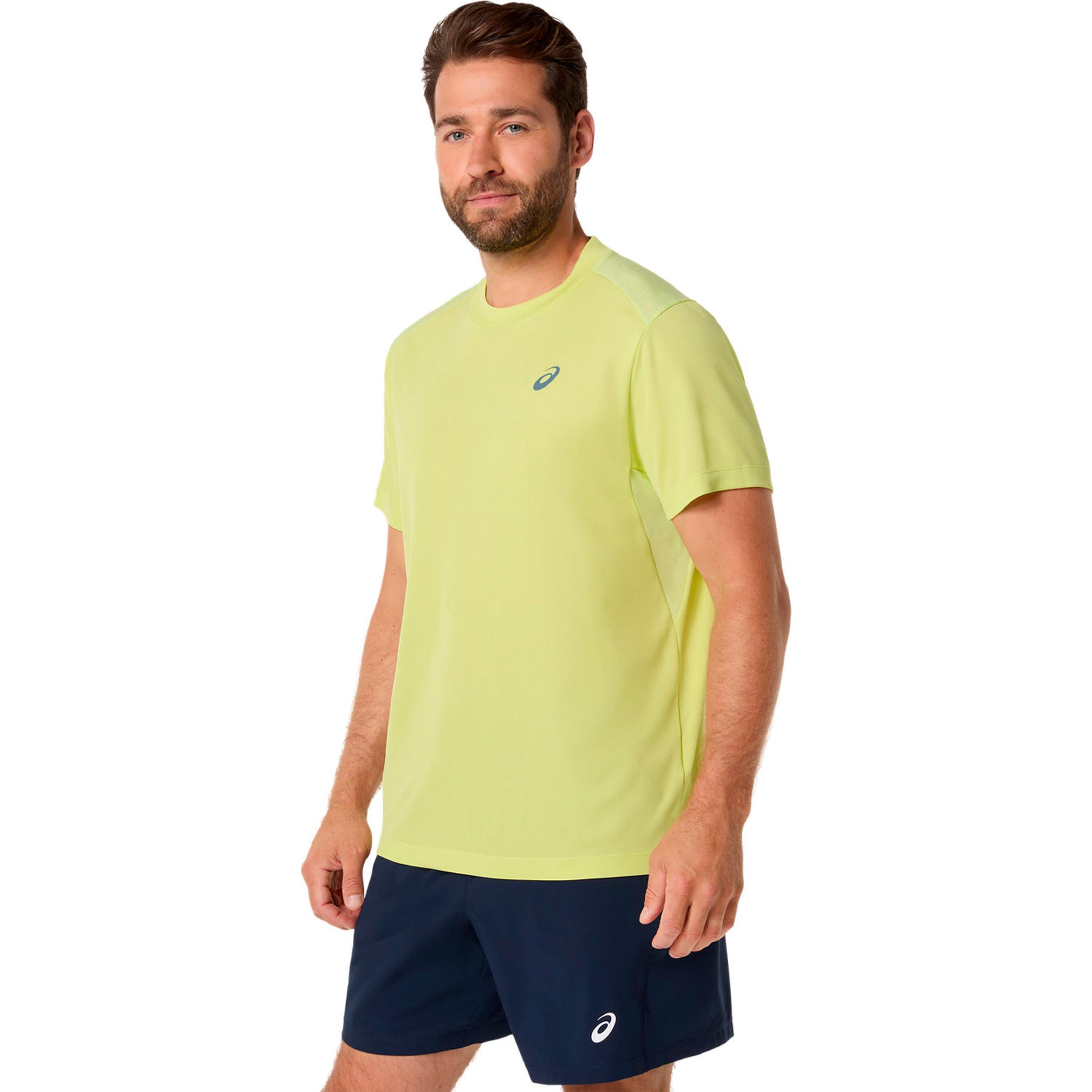 ASICS Court T-Shirt Herren - gelb