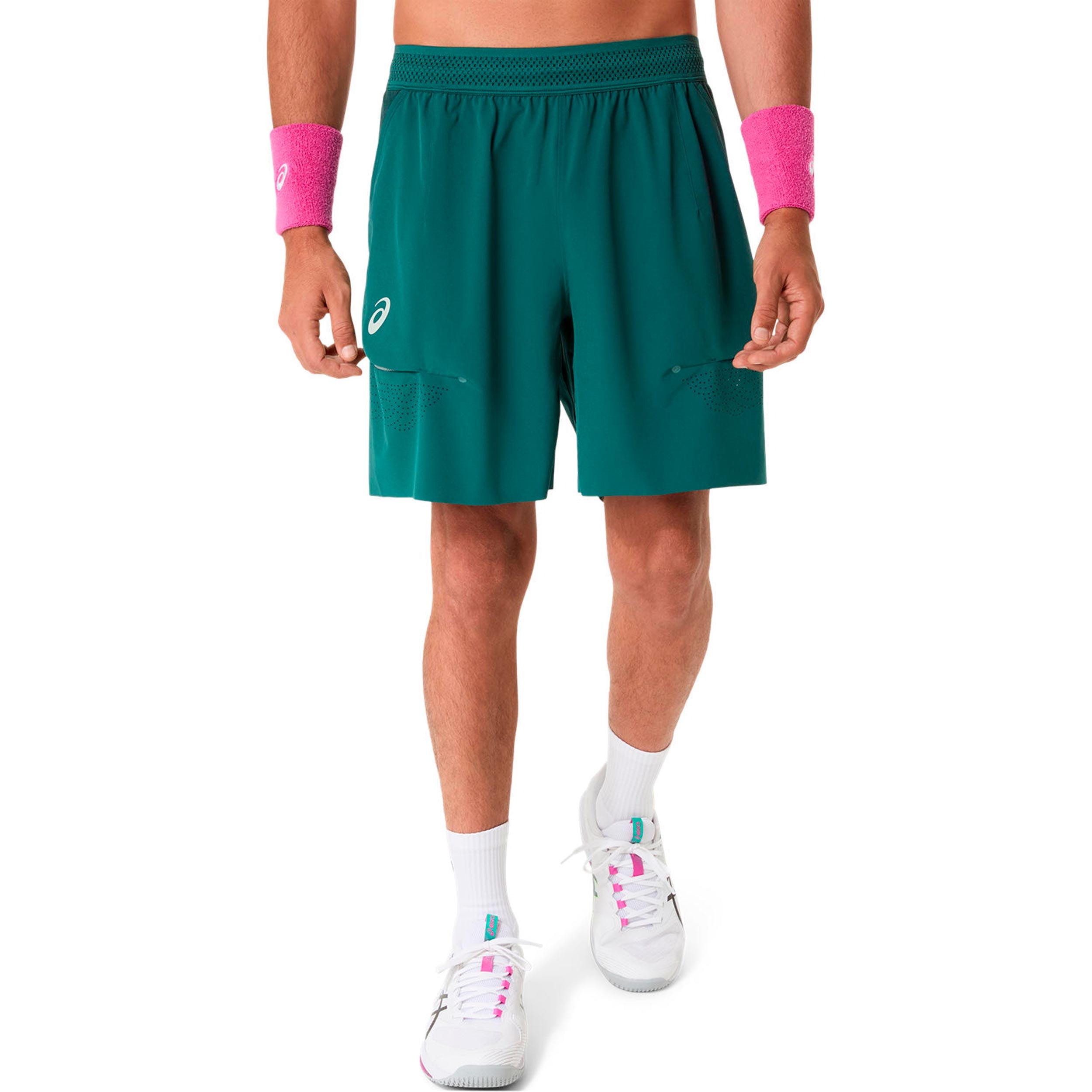 ASICS Match Laser Cut 7In  Shorts Herren-petrol