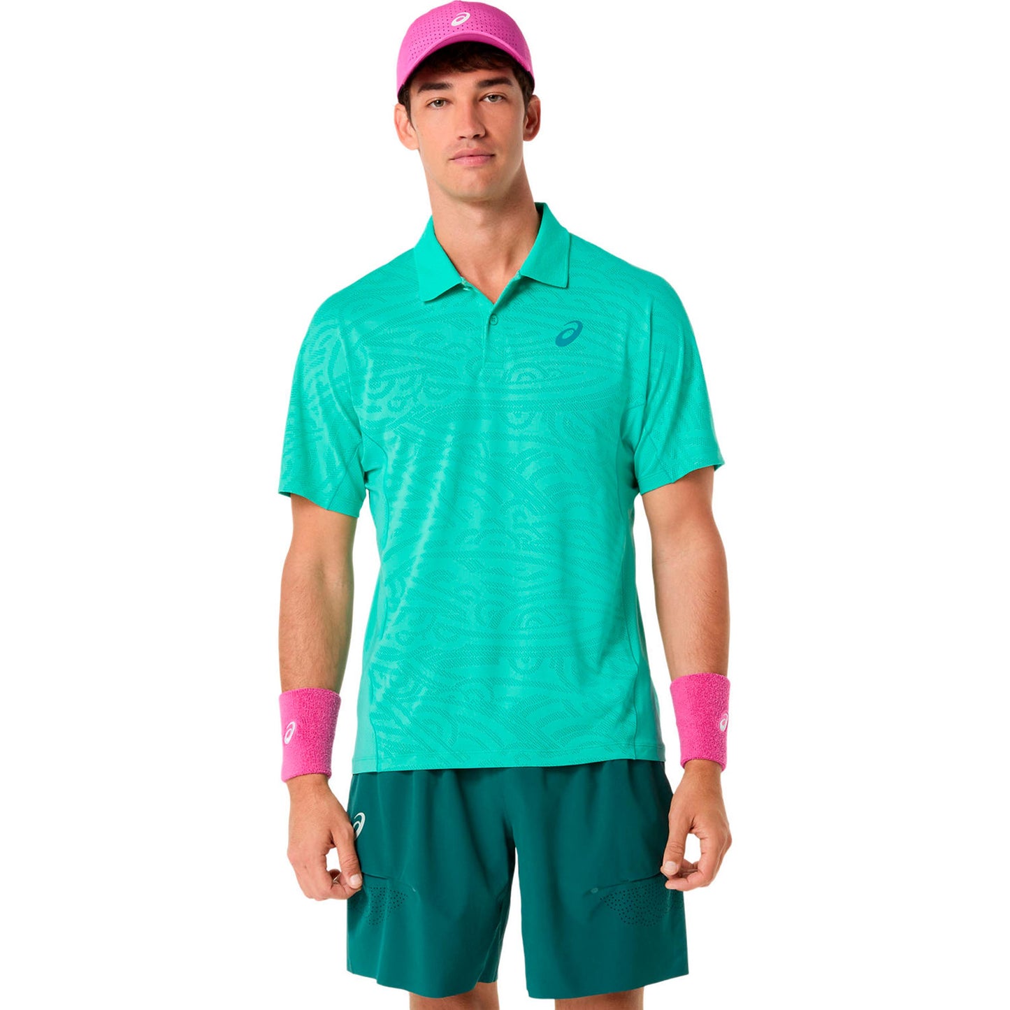 ASICS Match Jacquard    Polo Men - green