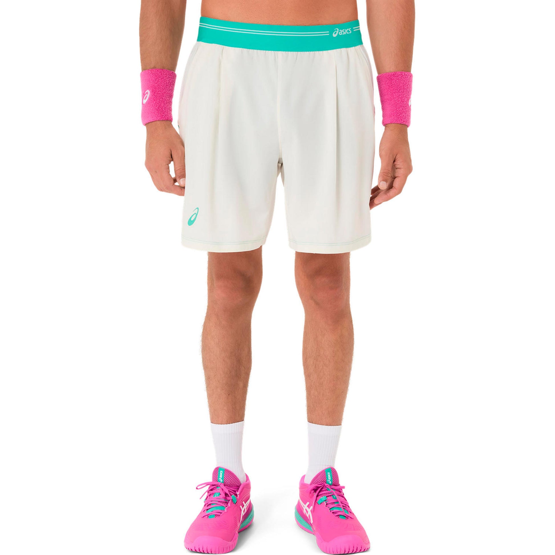 ASICS Game  Shorts Men-cream
