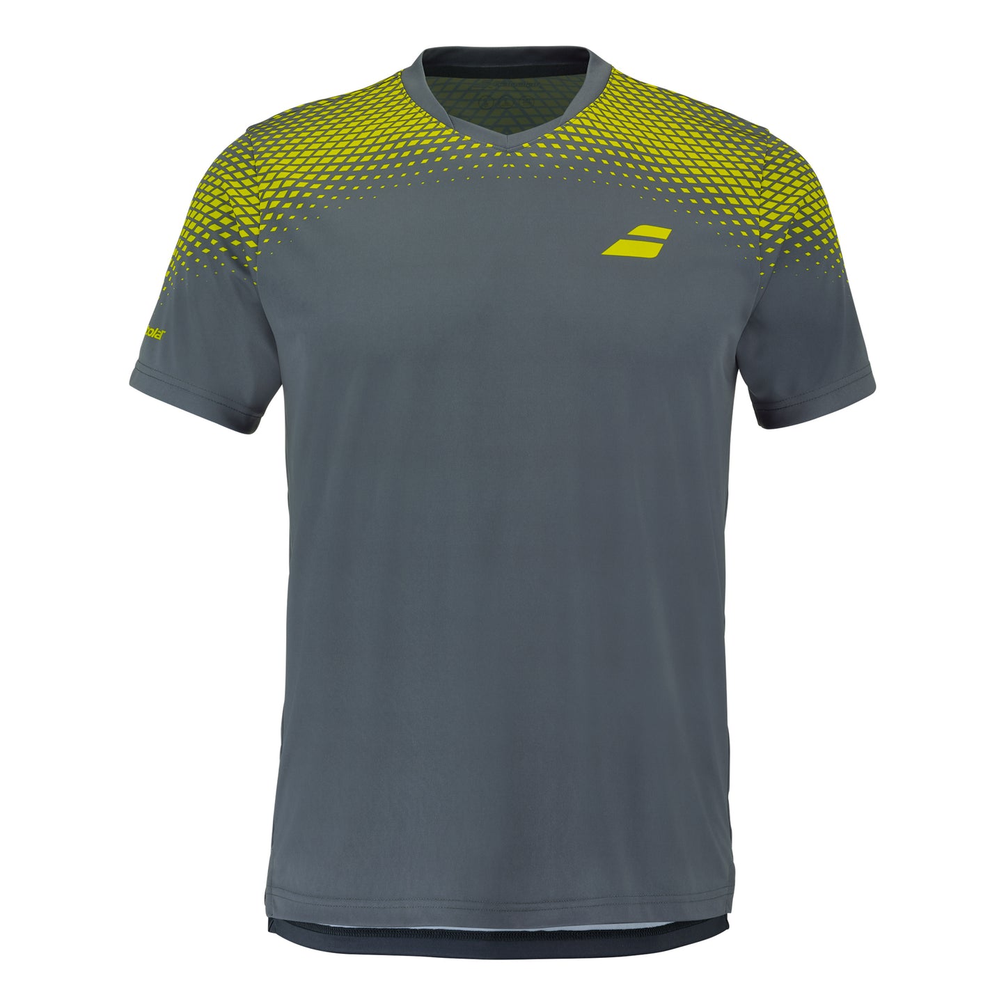 Babolat Aero T-Shirt Men-grey, yellow