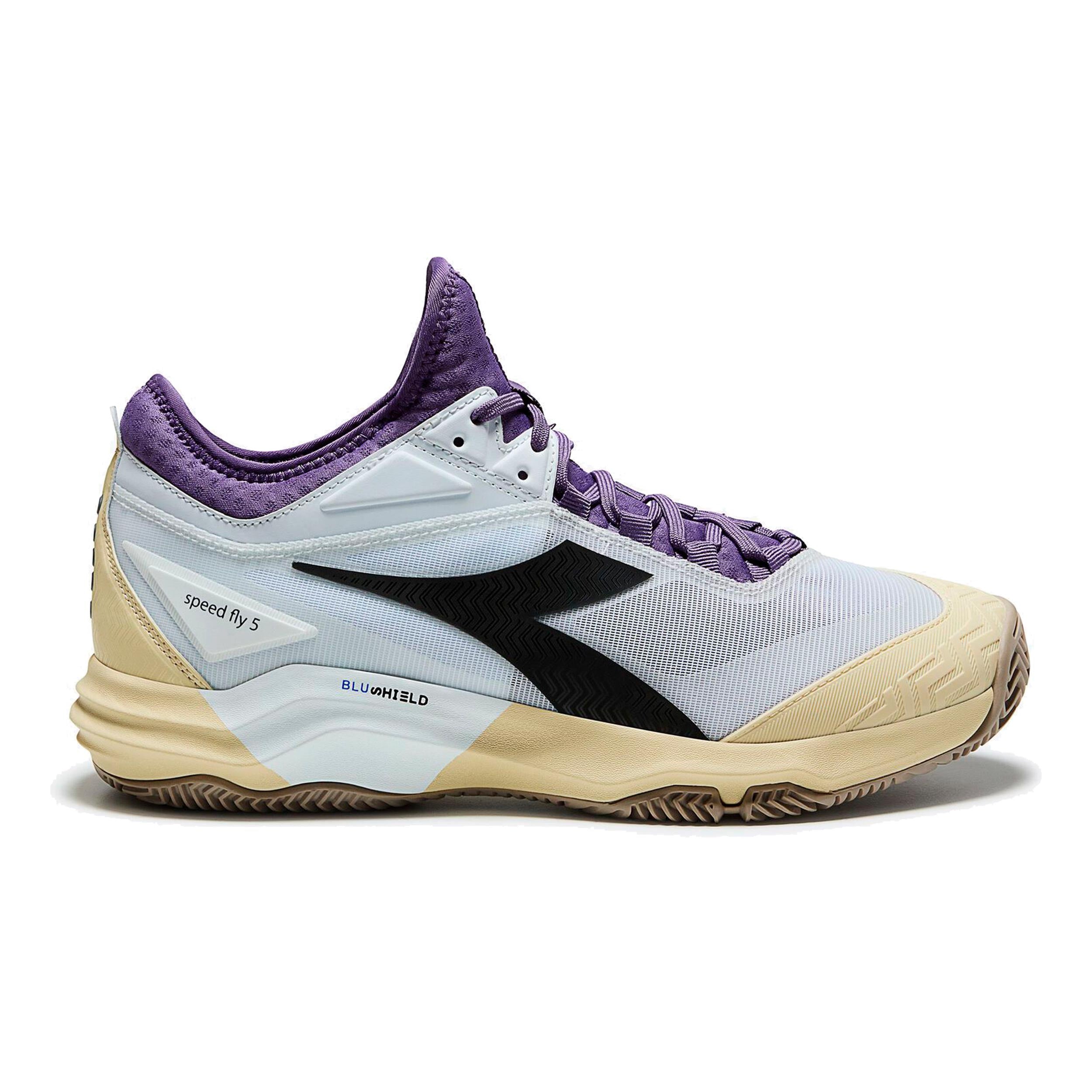 Diadora Speed Blushield Fly 5 Clay court shoe Men - beige, light blue