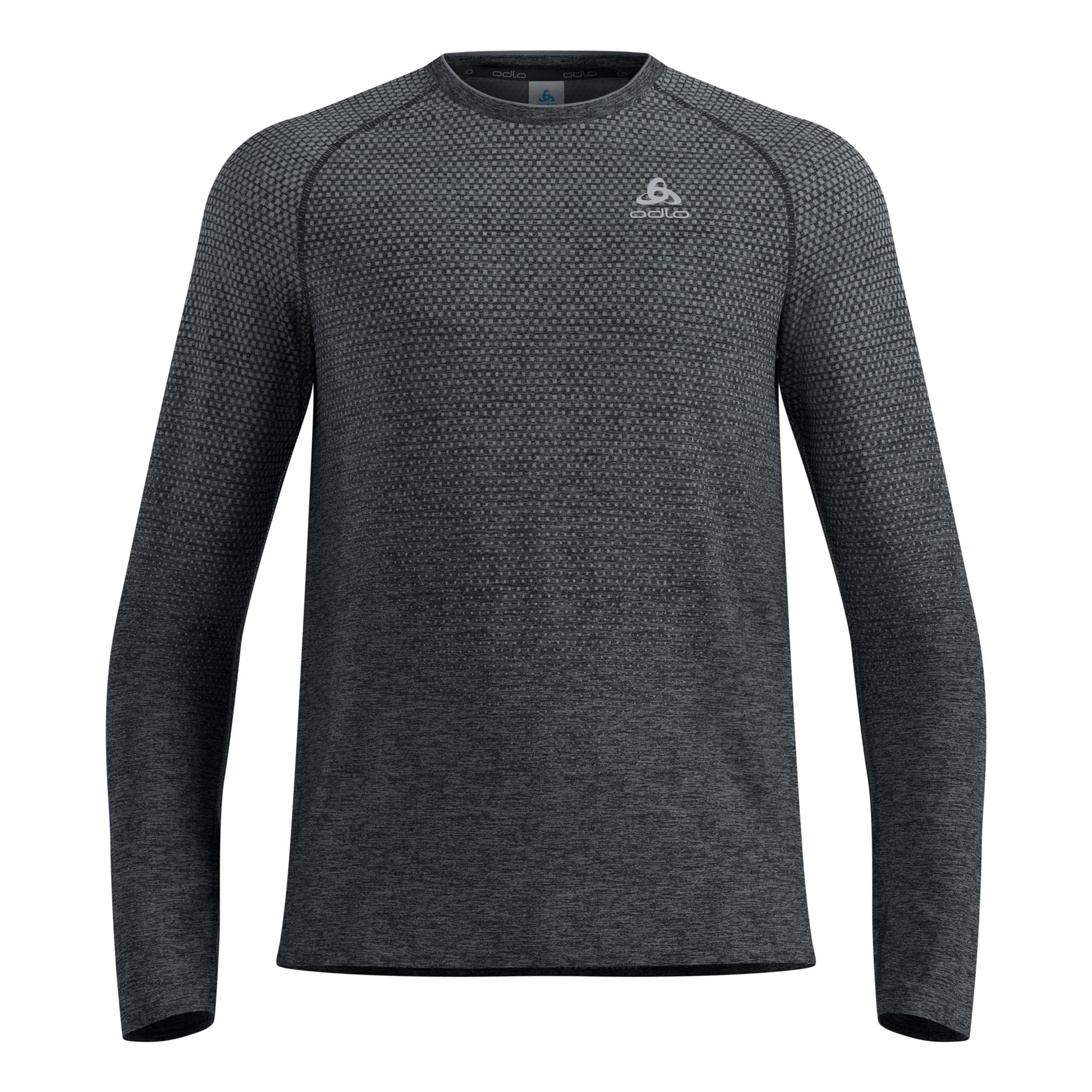 Odlo Essential Seamless Laufshirt Herren-grau